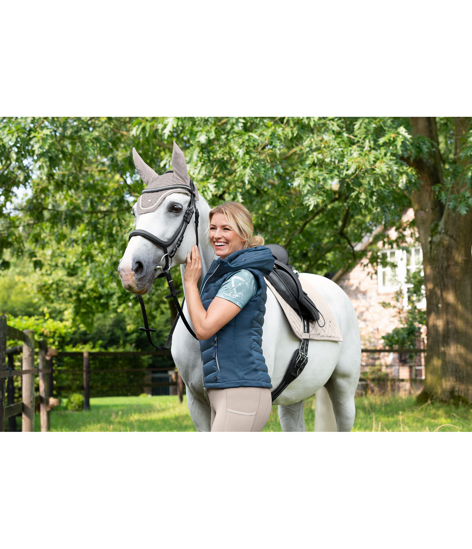 Softshell-Kapuzen-Kombi-Reitweste Zoey