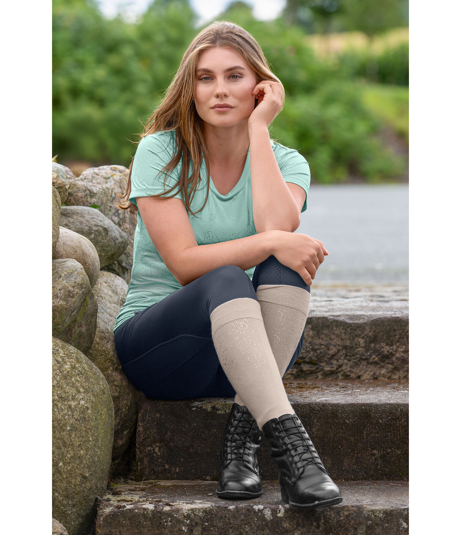 Funktions-T-Shirt Pria