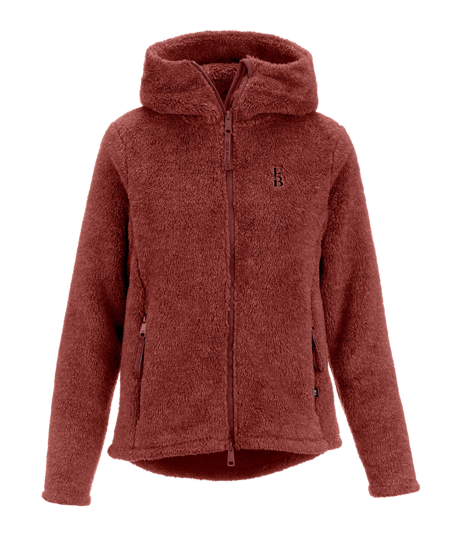 Kapuzen-Teddyfleecejacke Lisa