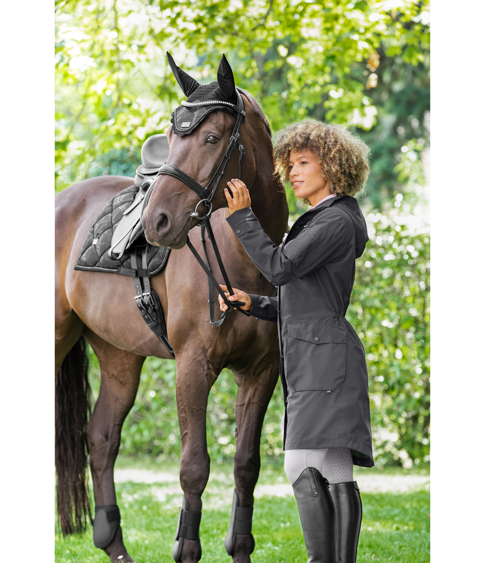 Kapuzen-Funktions-Reitparka Emily II