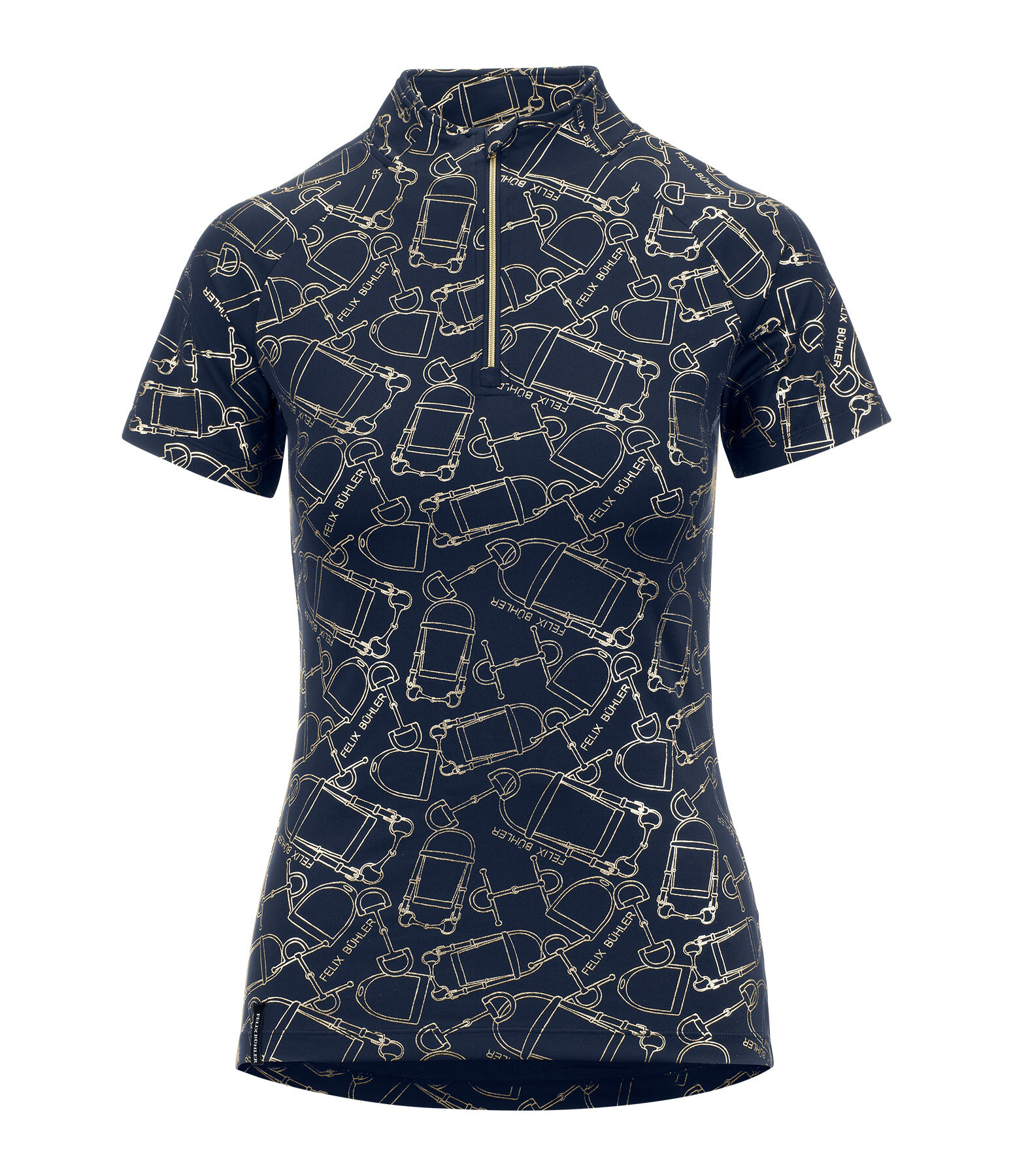 Zip-Funktionsshirt Amber