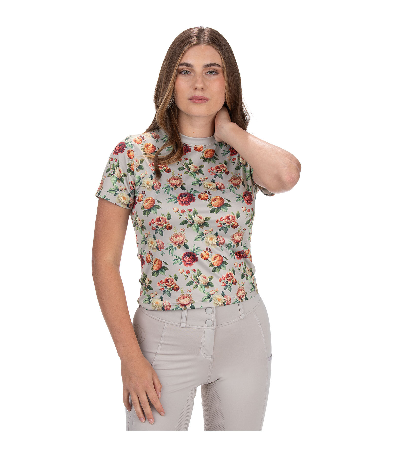 Cropped Funktionsshirt Fleur