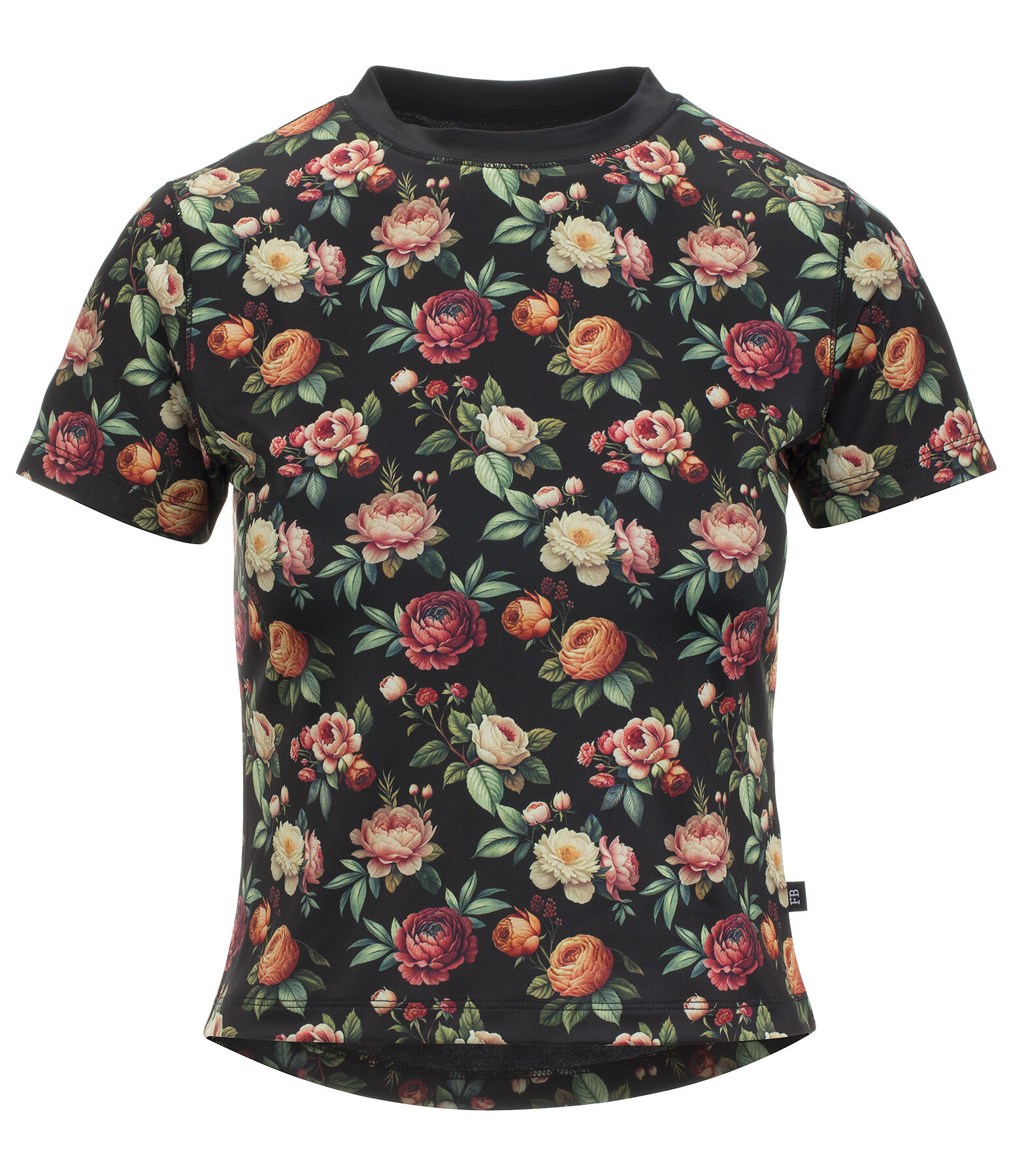 Cropped Funktionsshirt Fleur