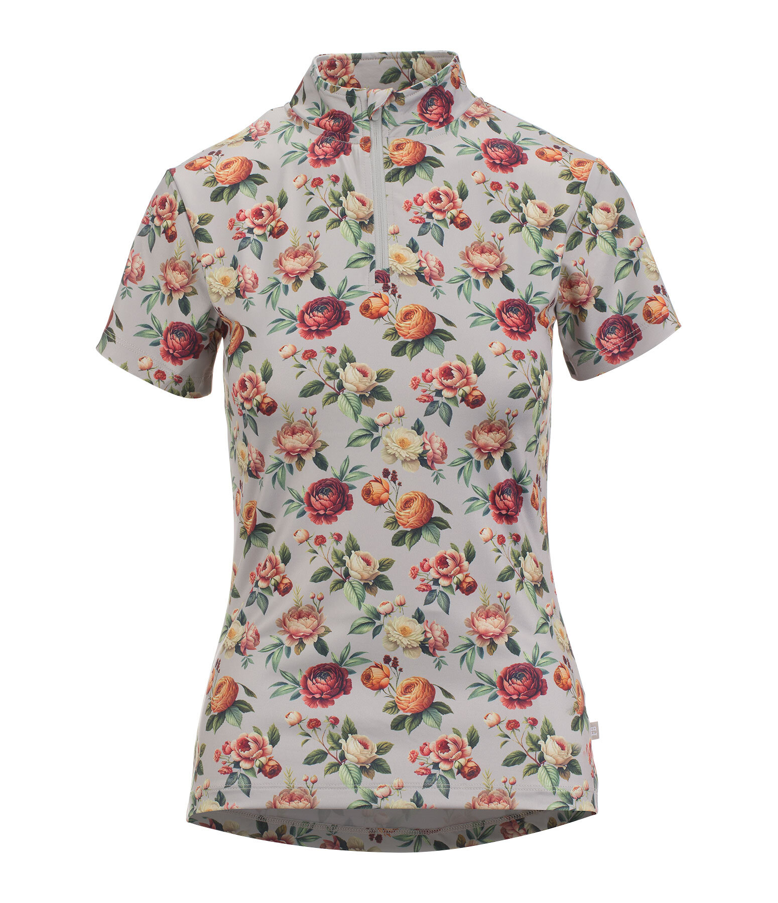 Zip-Funktionsshirt Fleur