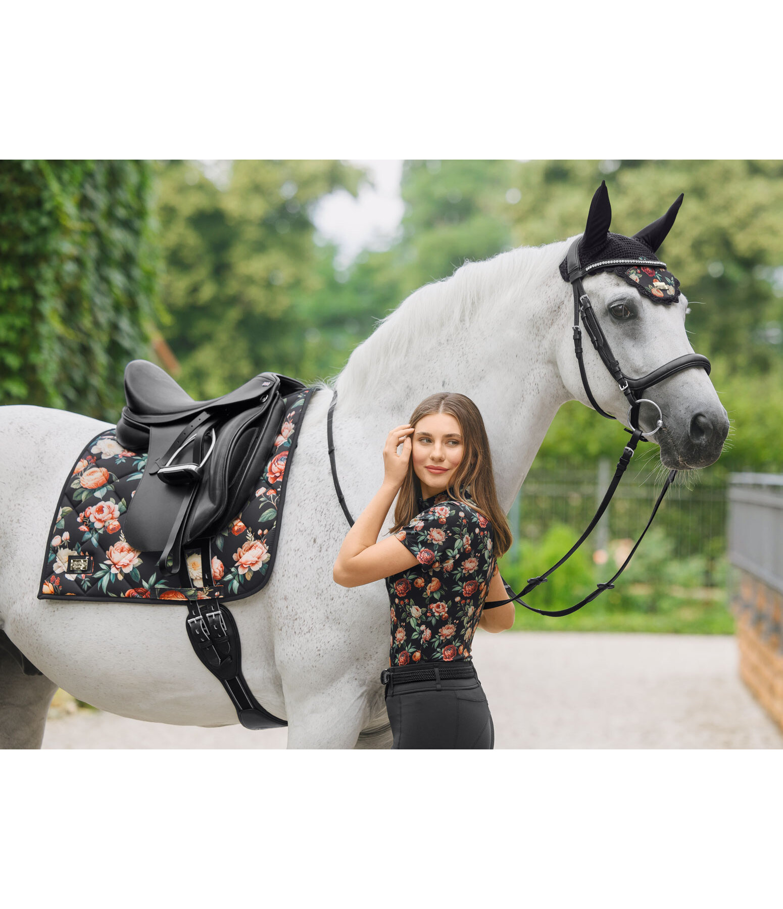 Zip-Funktionsshirt Fleur