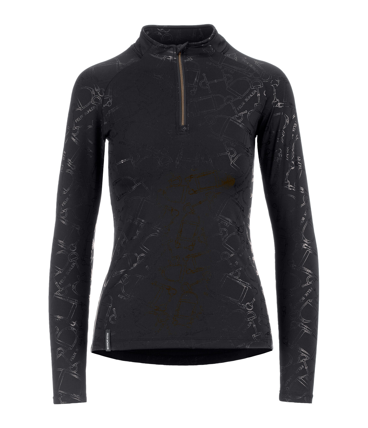 Zip-Funktionsshirt Julia