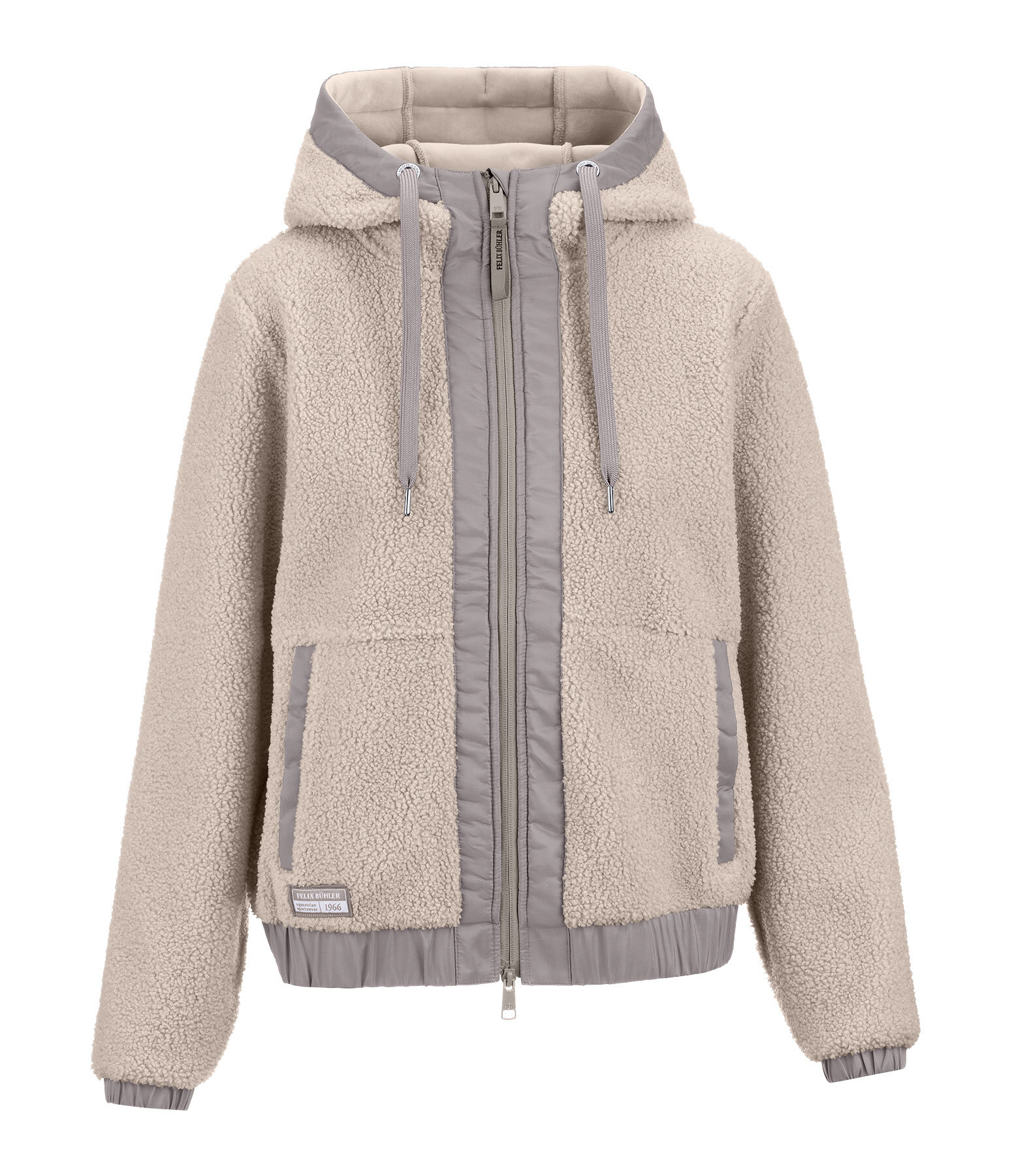 Teddyfleece-Kapuzenjacke Mia