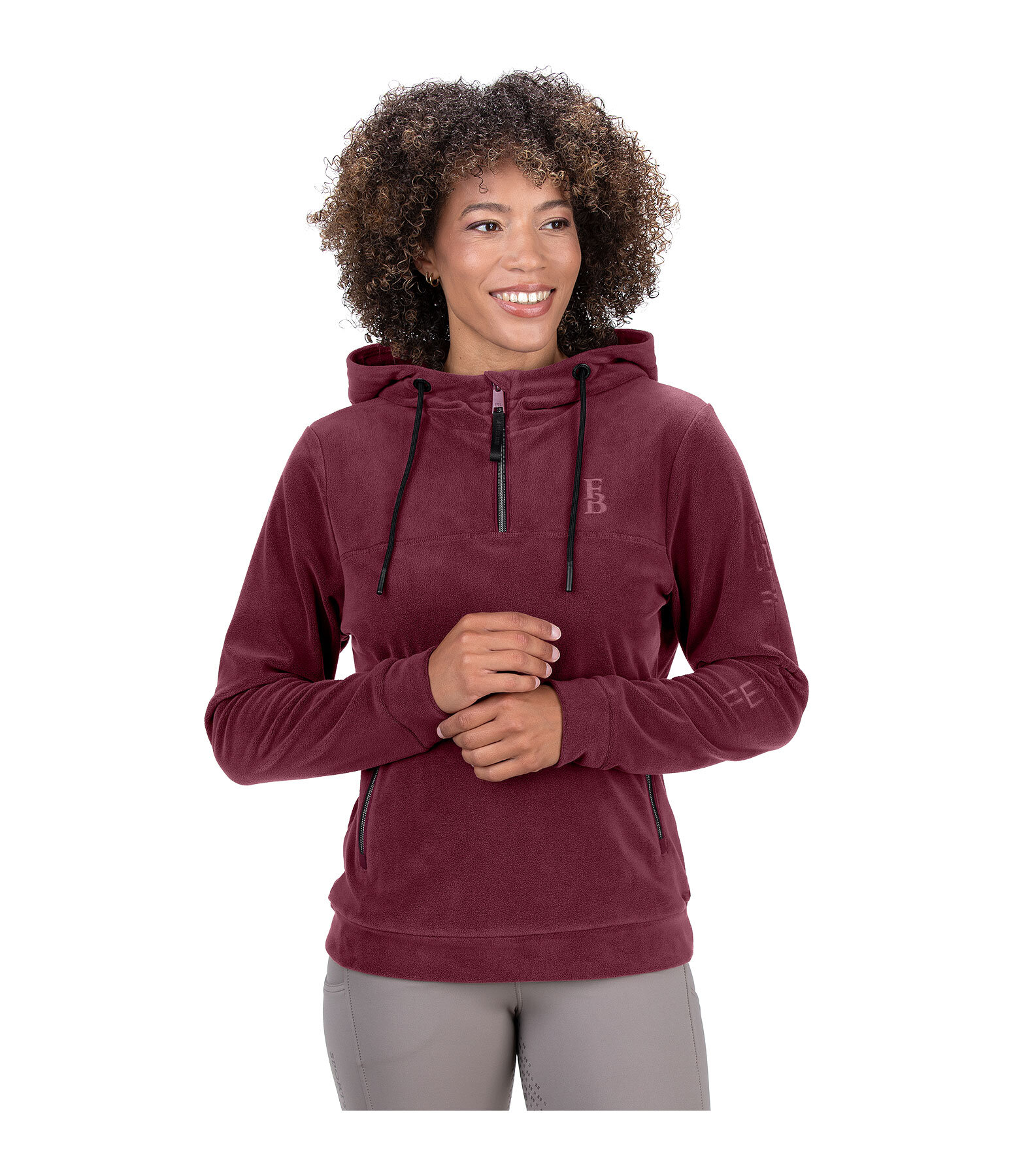 Fleece-Hoodie Caty