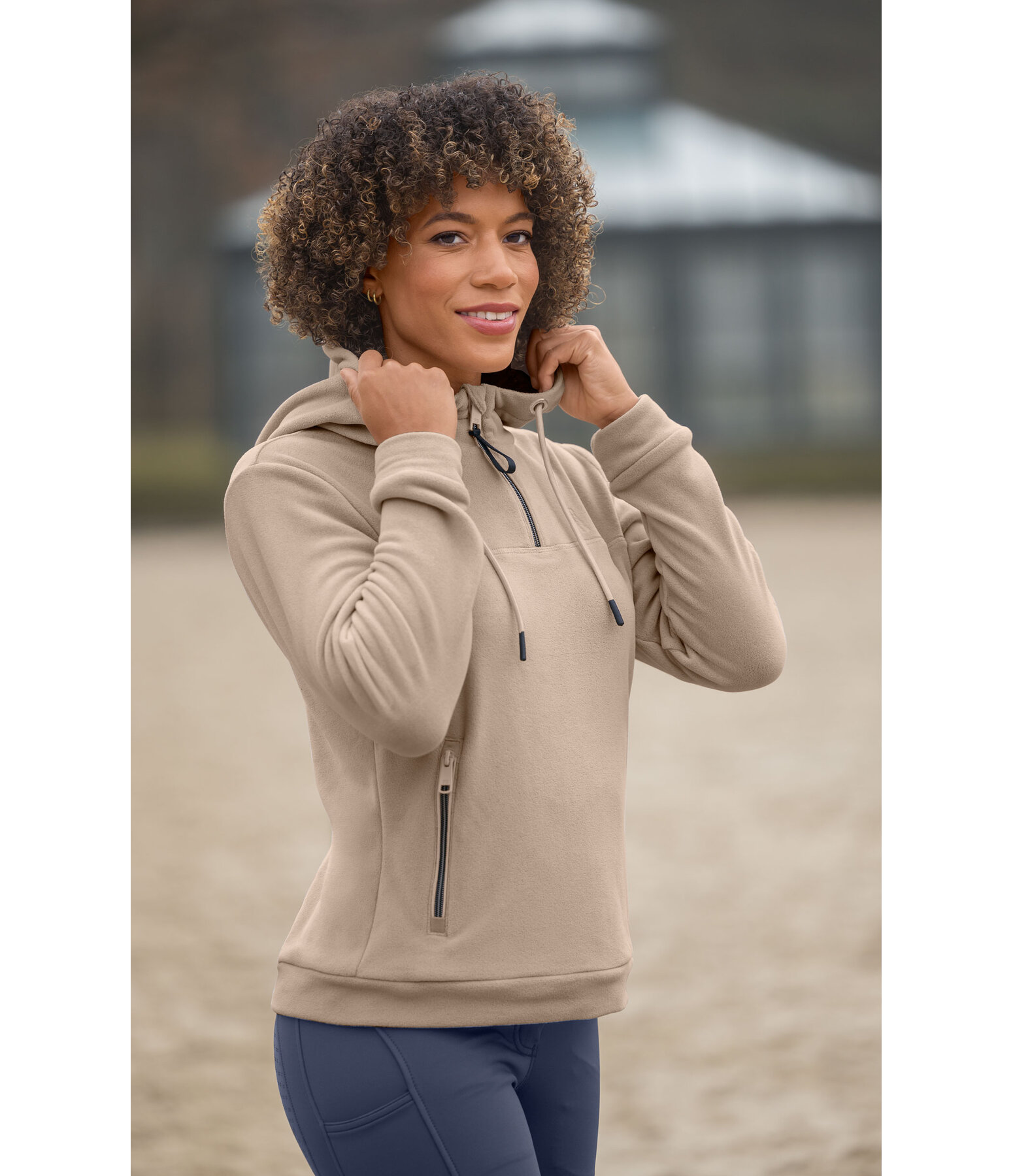 Fleece-Hoodie Caty