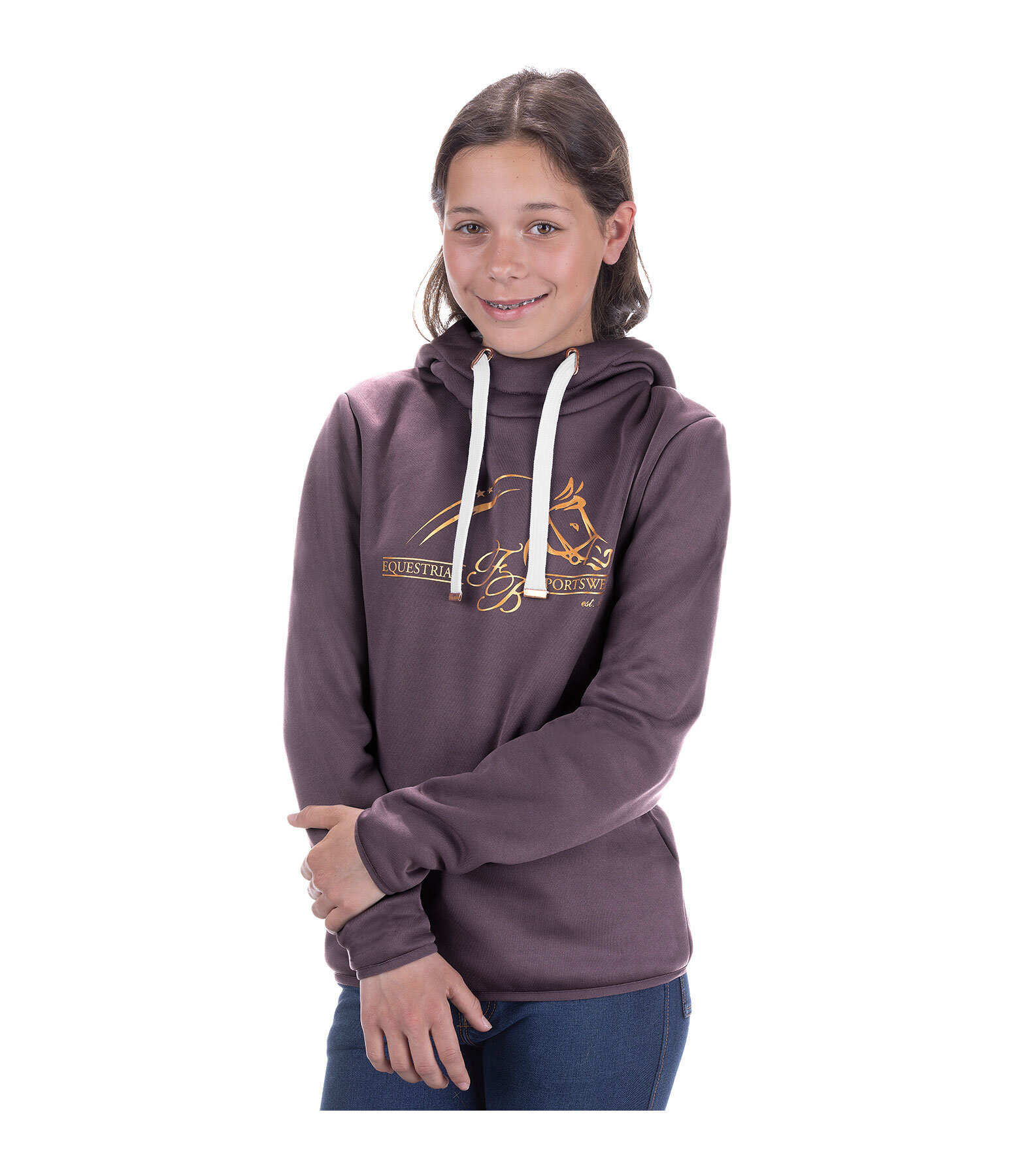 Kinder-Performance-Stretch-Hoodie Bijou