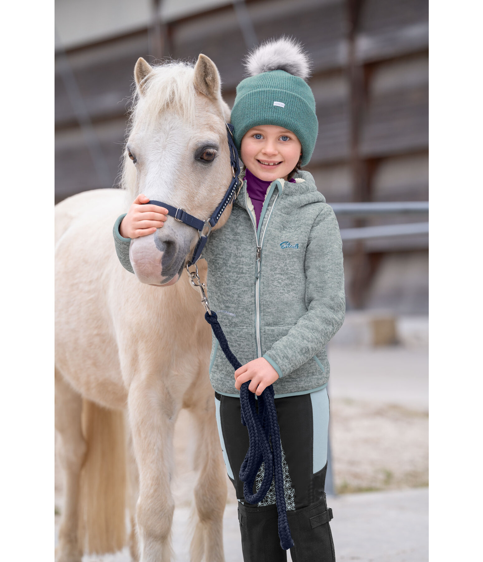 Kinder-Strickfleecejacke Sorrel