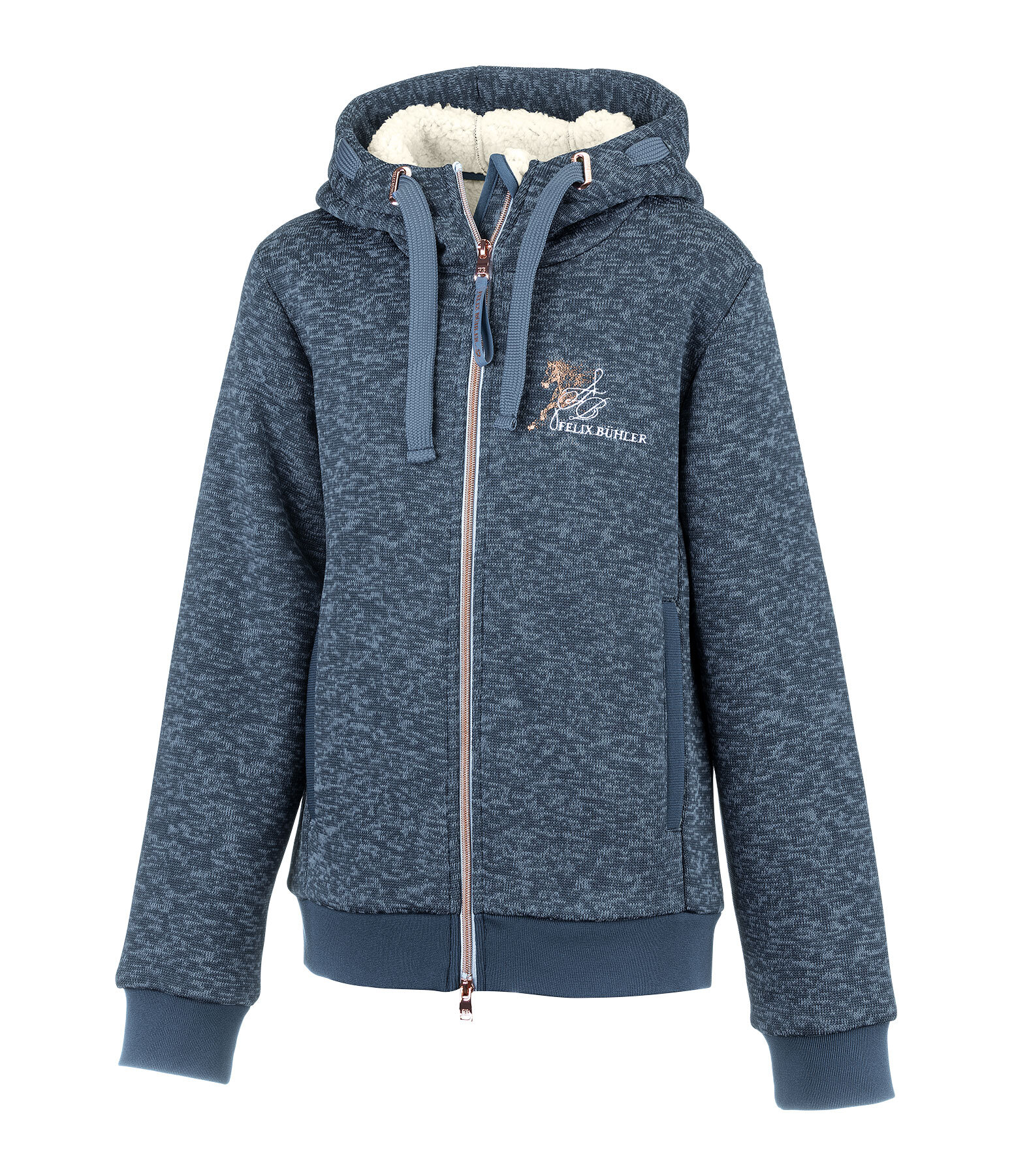 Kinder-Strickfleecejacke Binah