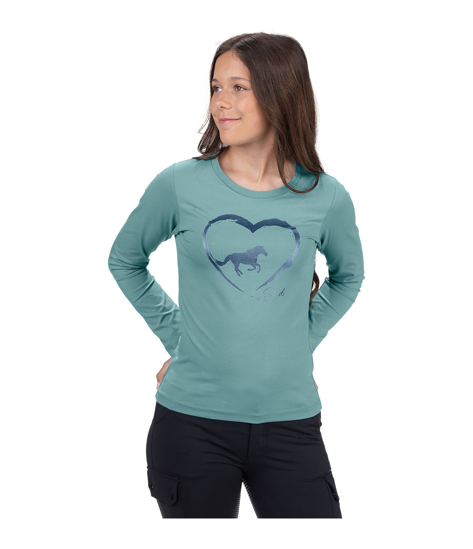 Kinder-Langarmshirt Hearty