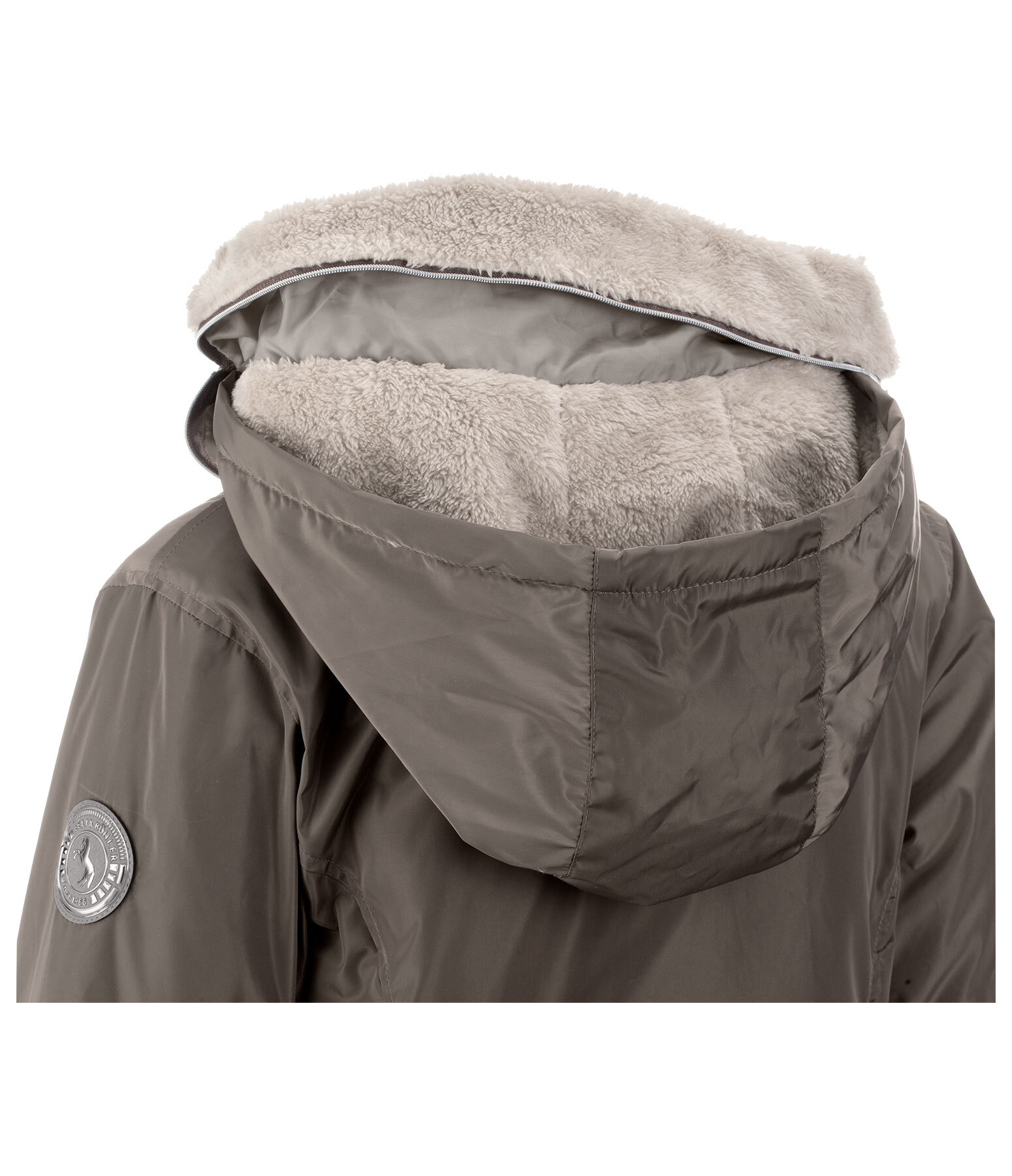 Kinder-Kapuzen-Reitjacke Benja