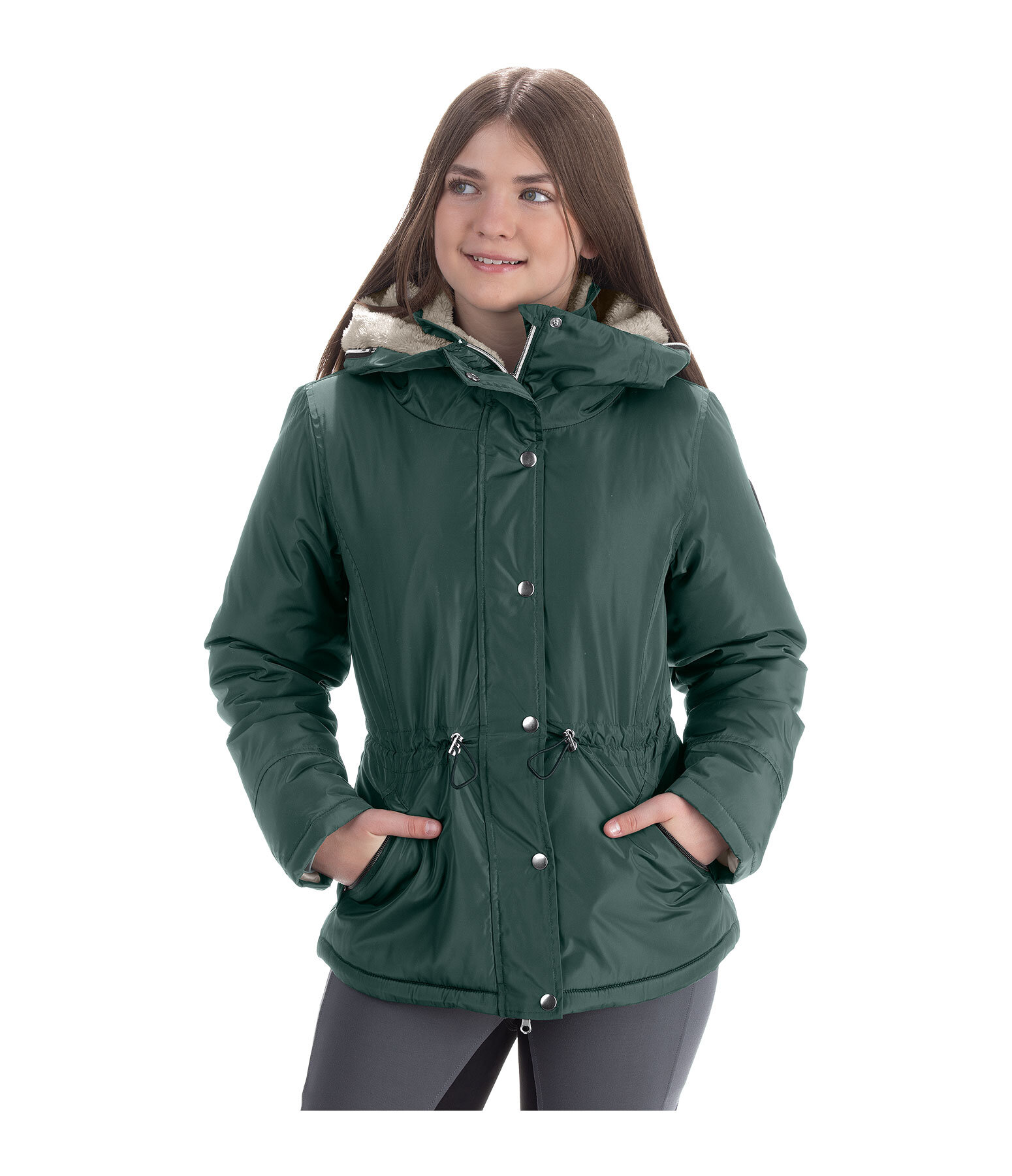 Kinder-Kapuzen-Reitjacke Benja