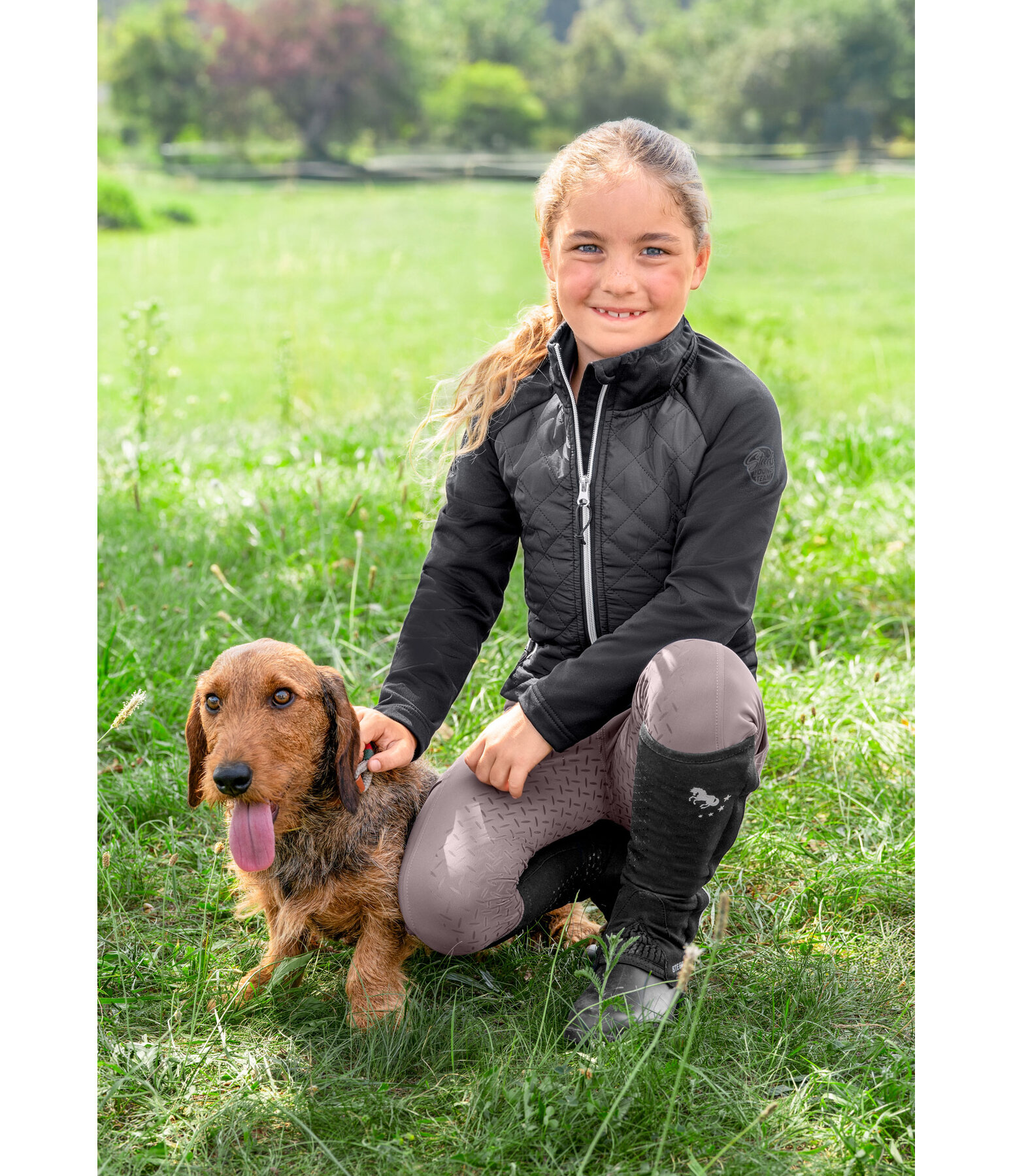 Kinder-Kombi-Steppjacke Malina