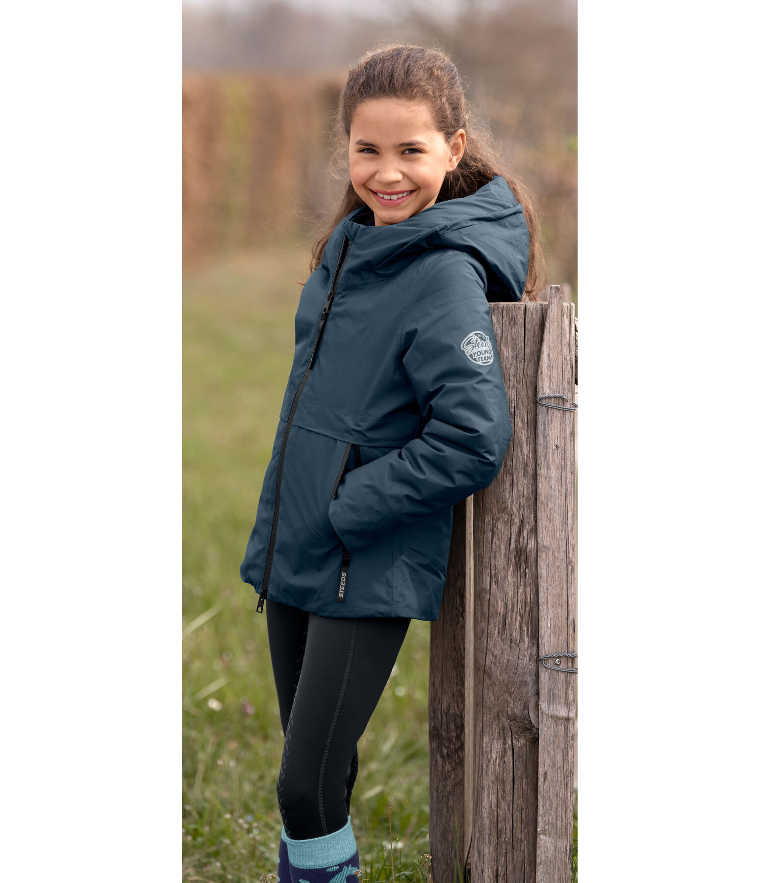 Kinder-Kapuzen-Funktionsjacke Firielle