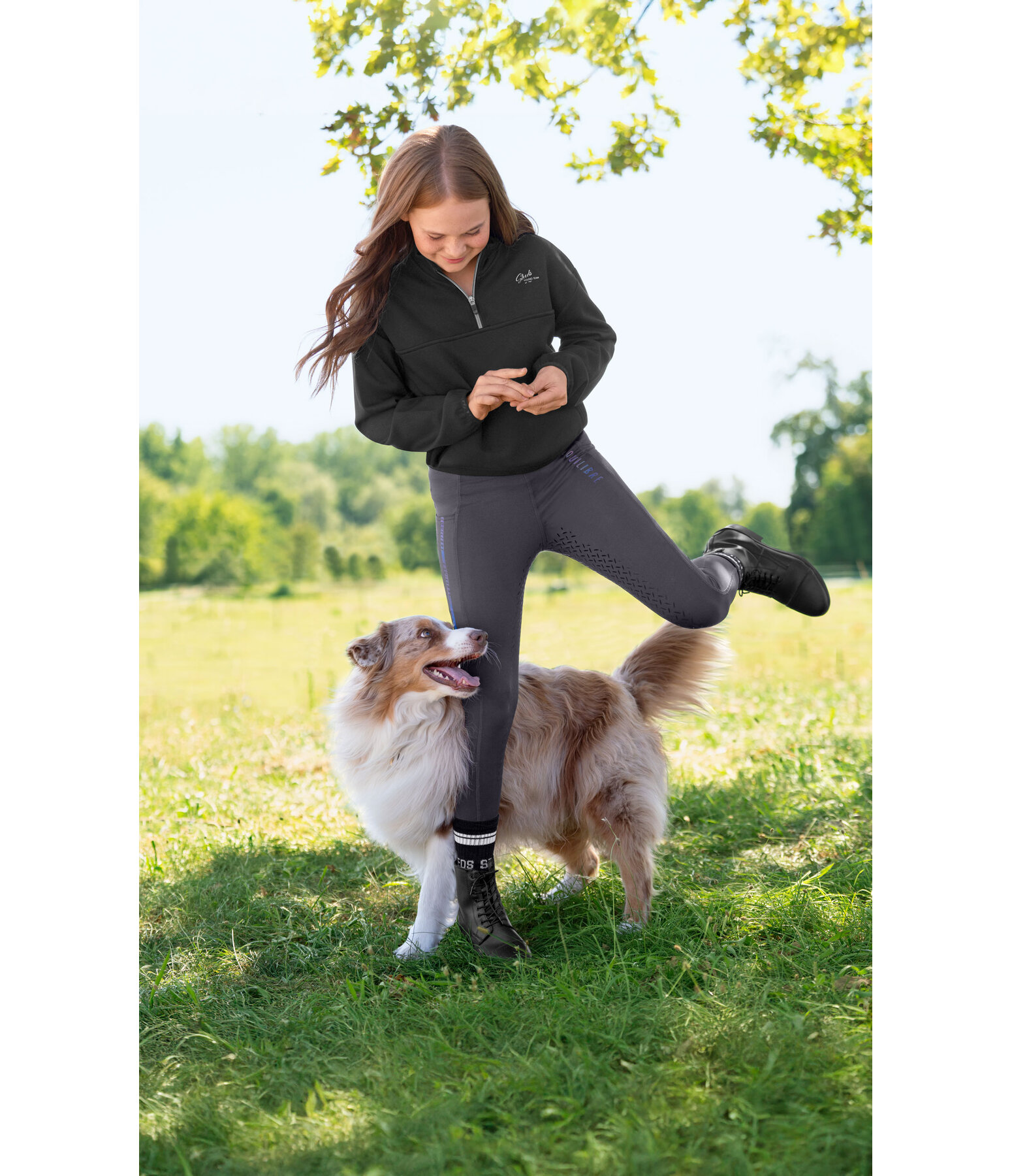 Cropped Kinder-Sweatpullover Mieke