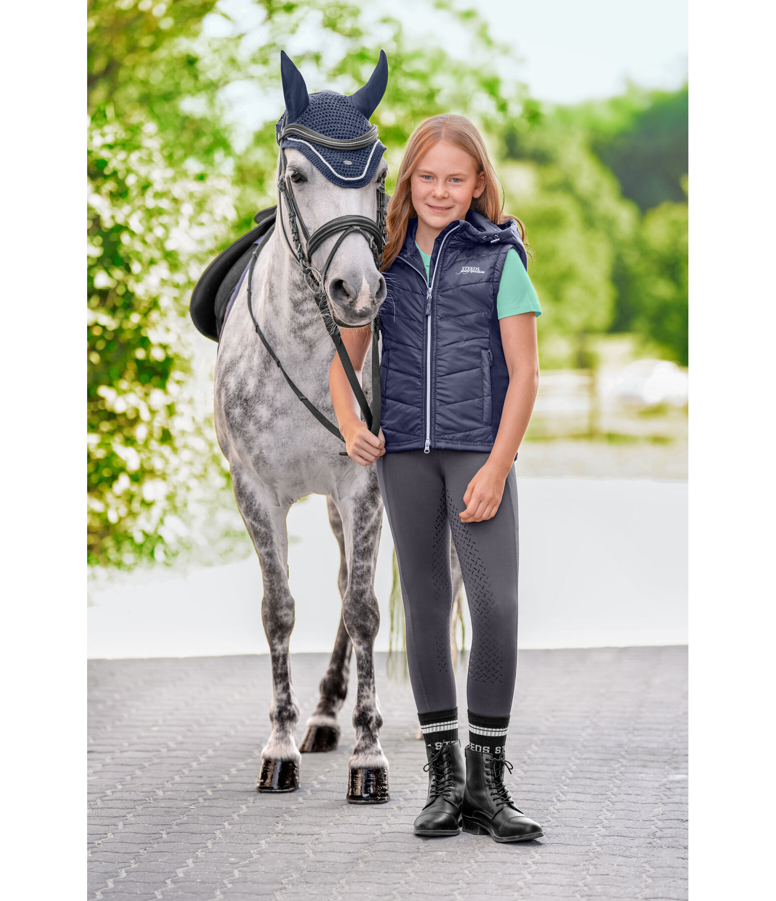 Kinder-Kombi-Steppweste Isis