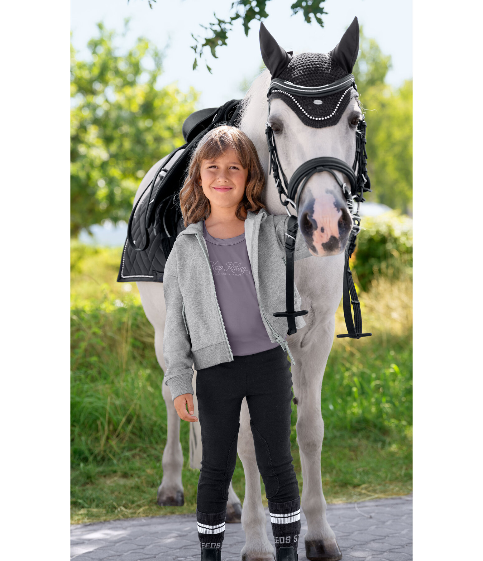 Kinder-Sweatjacke Nour