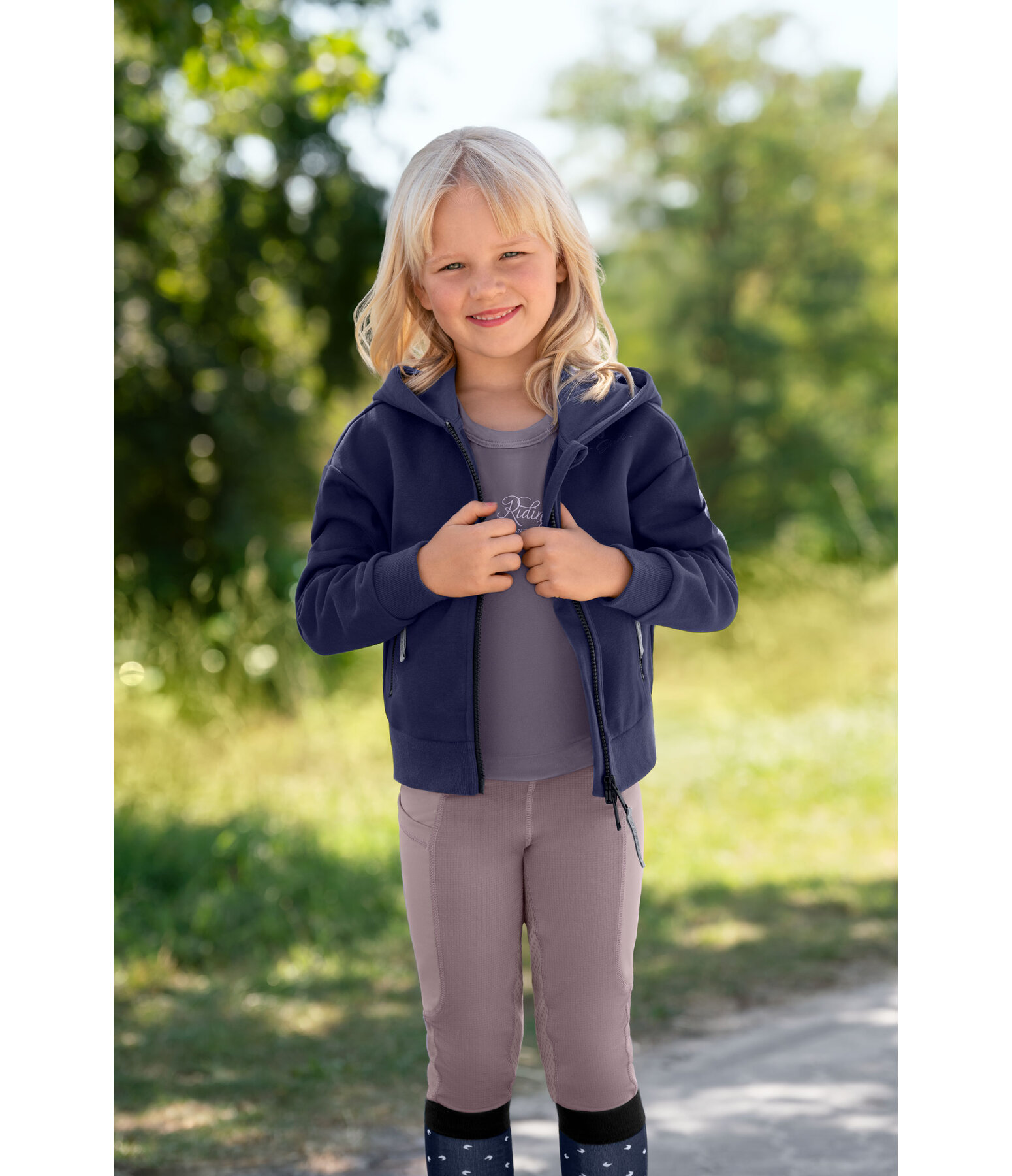 Kinder-Sweatjacke Nour