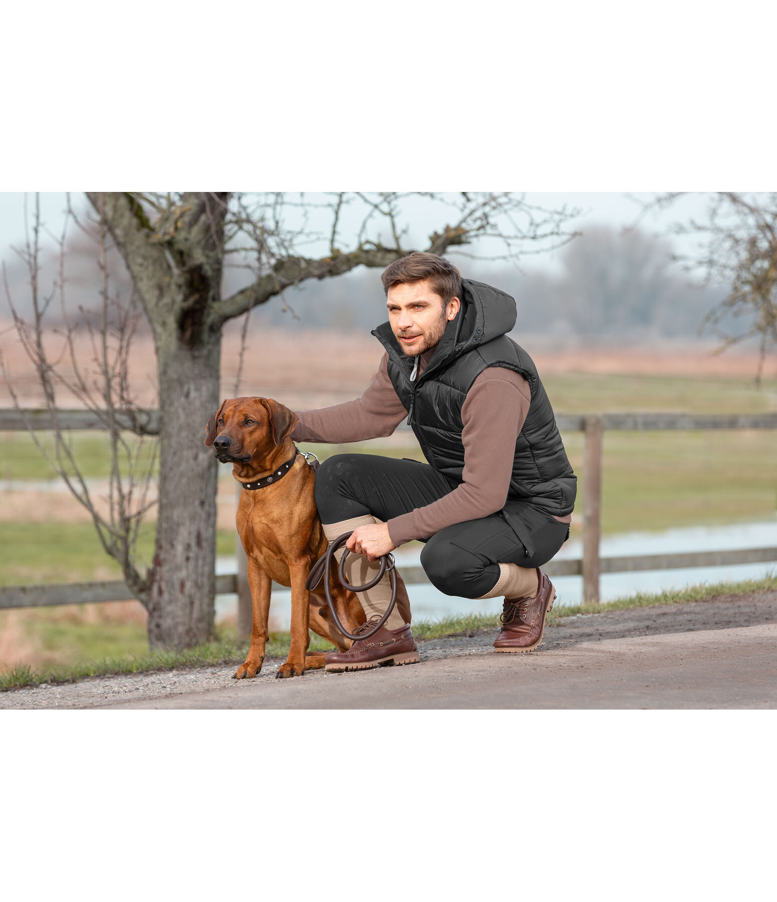 Herren-Sweatshirt mit Reißverschlusskragen Portland