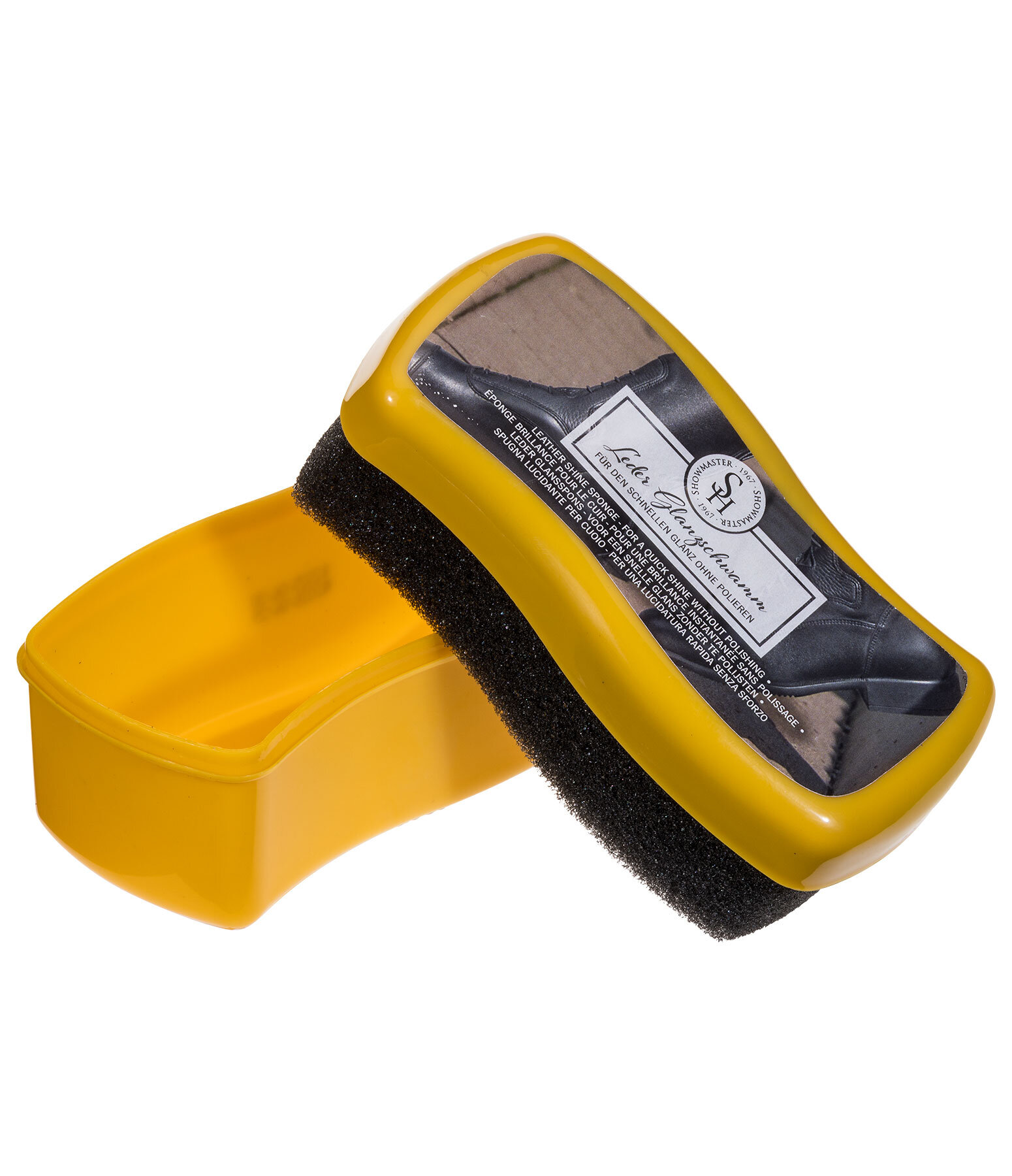 Leder Glanzschwamm