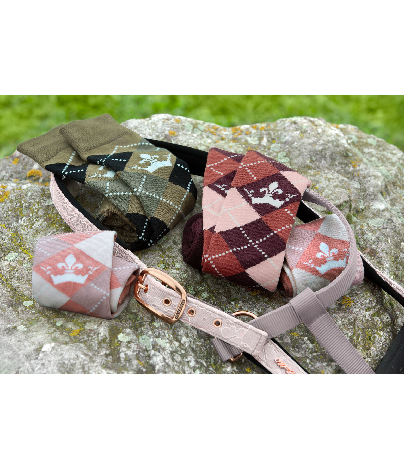 Kniestrümpfe Argyle