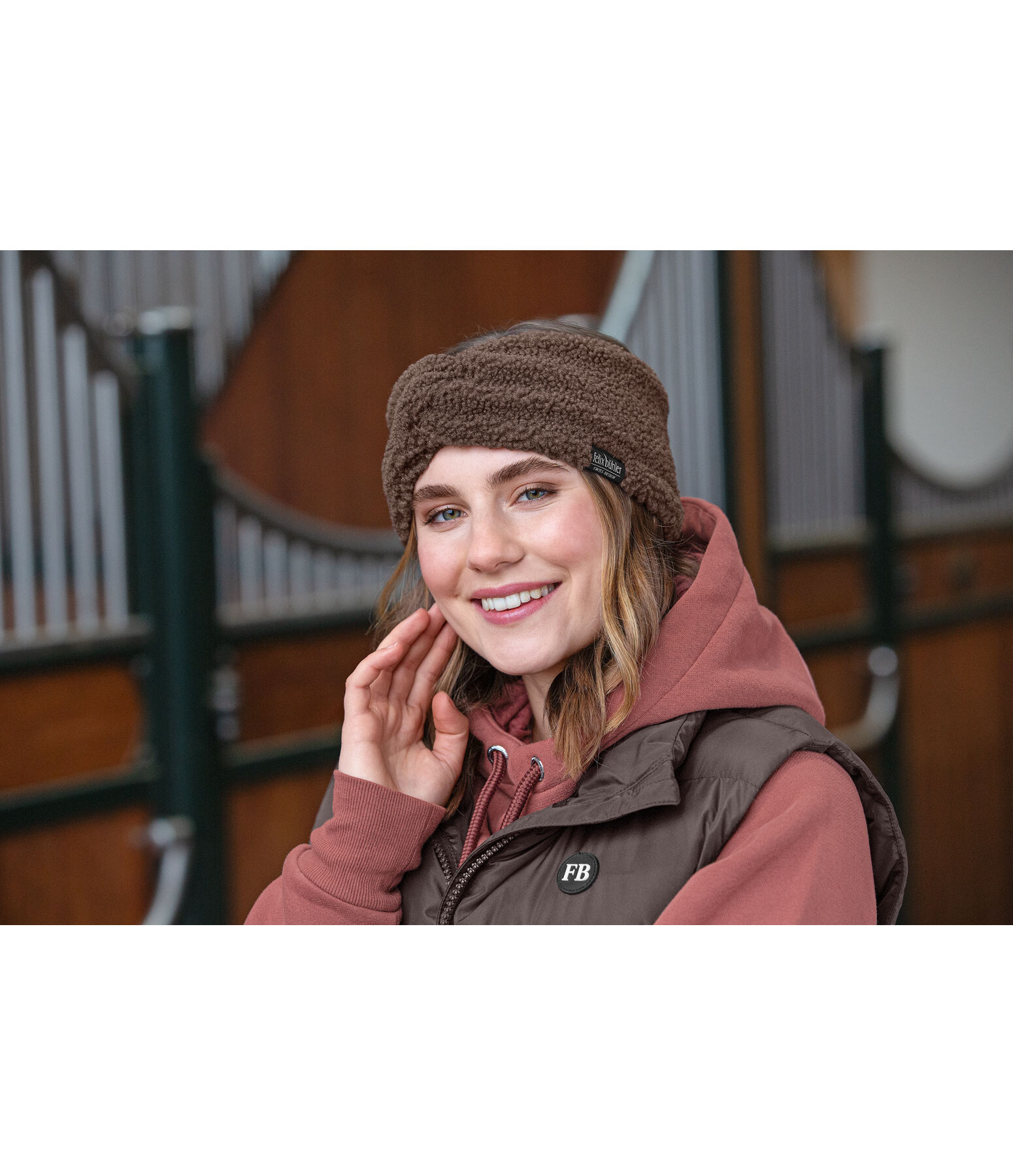 Teddyfleece-Stirnband Alara