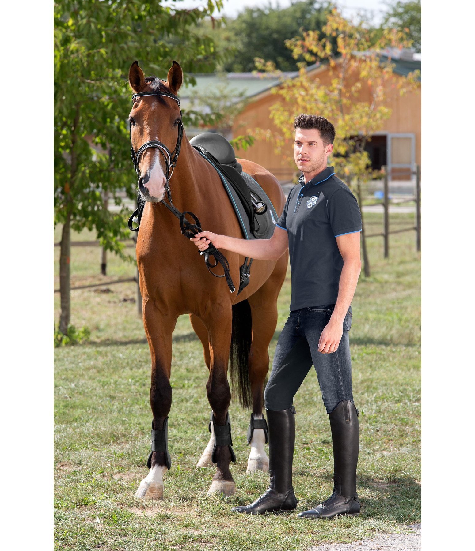 Herren Jeansreithose Jonas