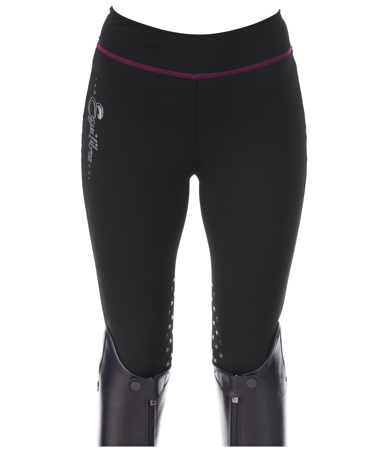 Kinder-Grip-Kniebesatzreitleggings Hailey