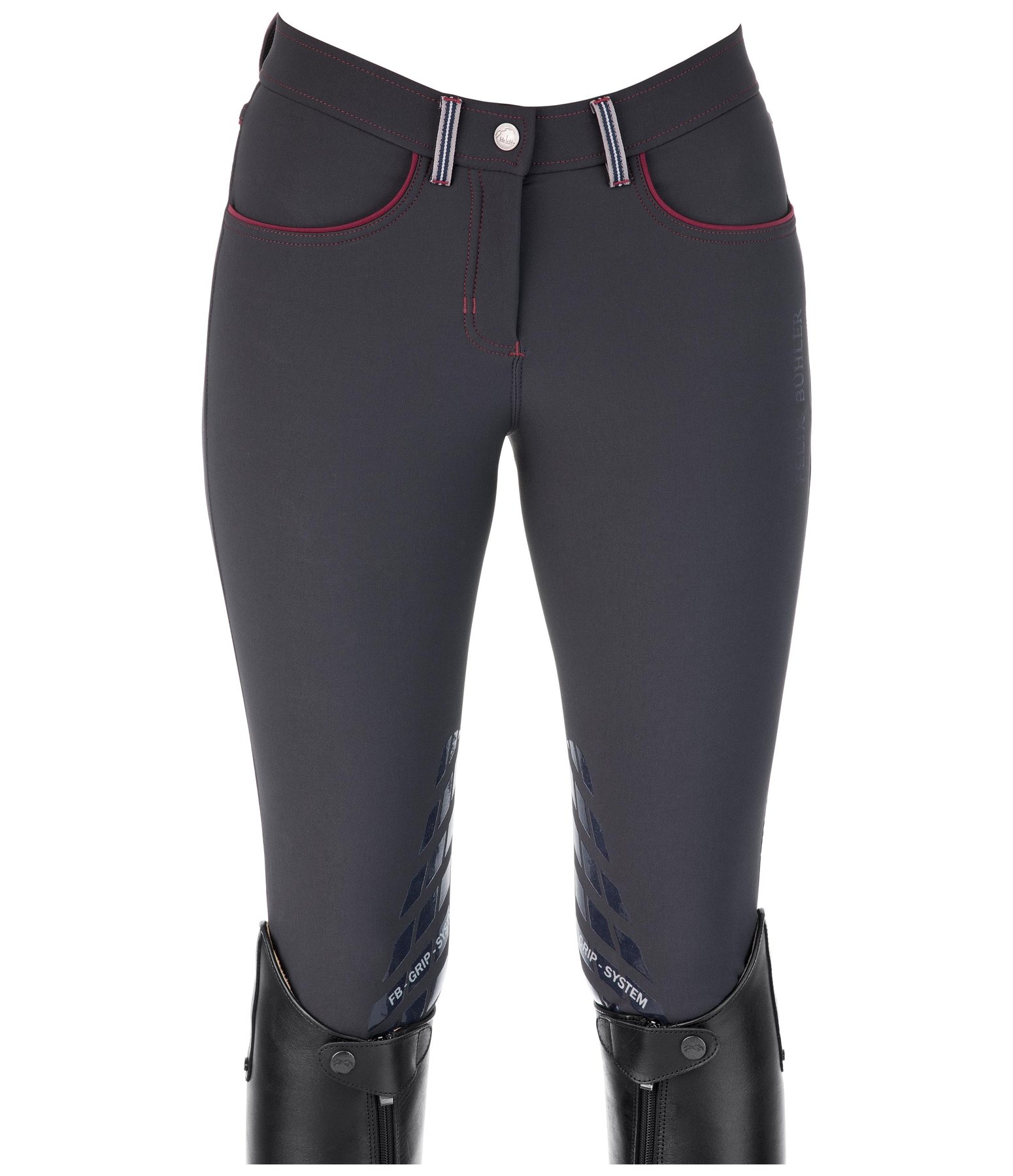 Grip-Kniebesatzreithose Teresa