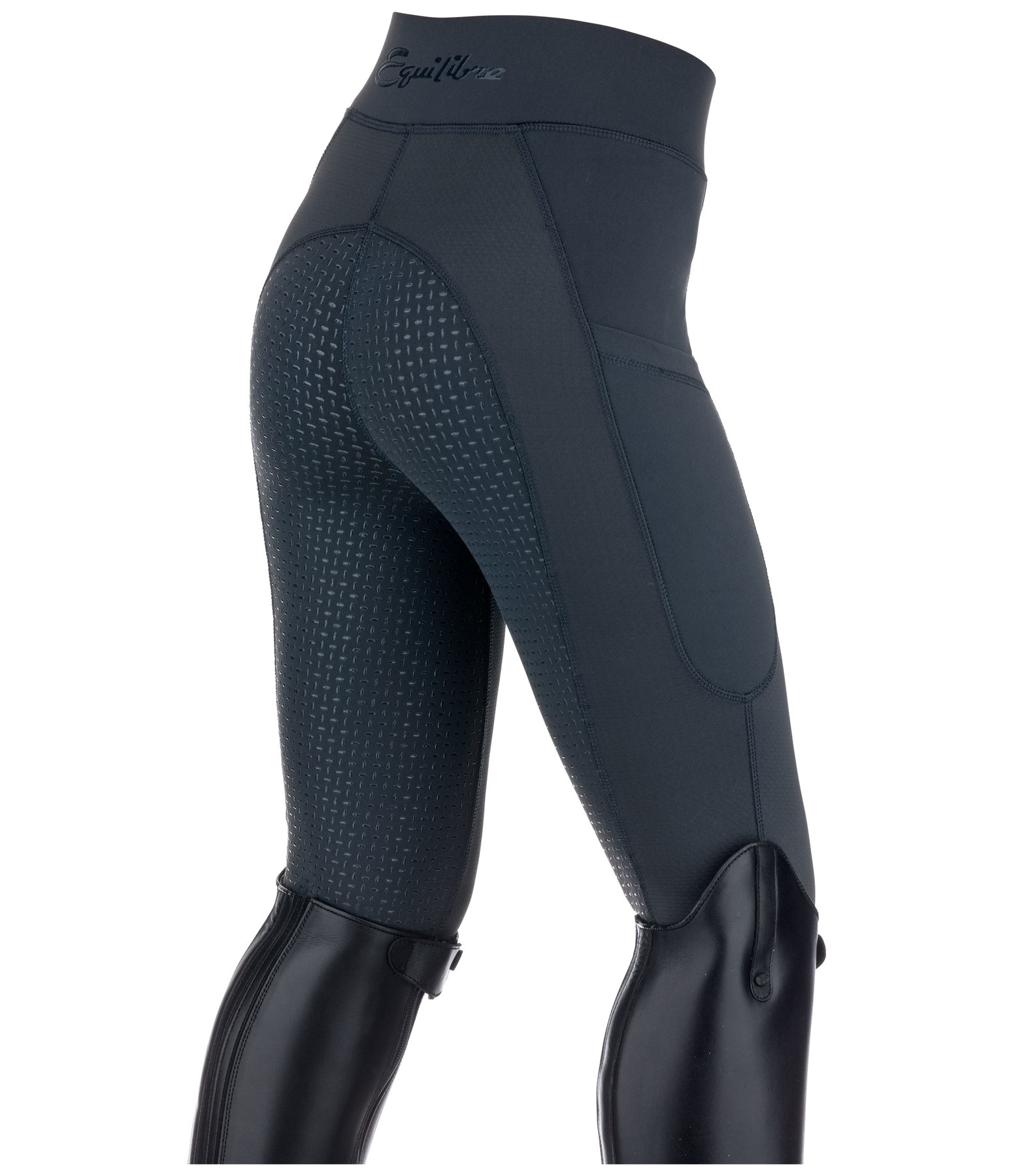 Kinder Grip-Reitleggings Mesh Sunny