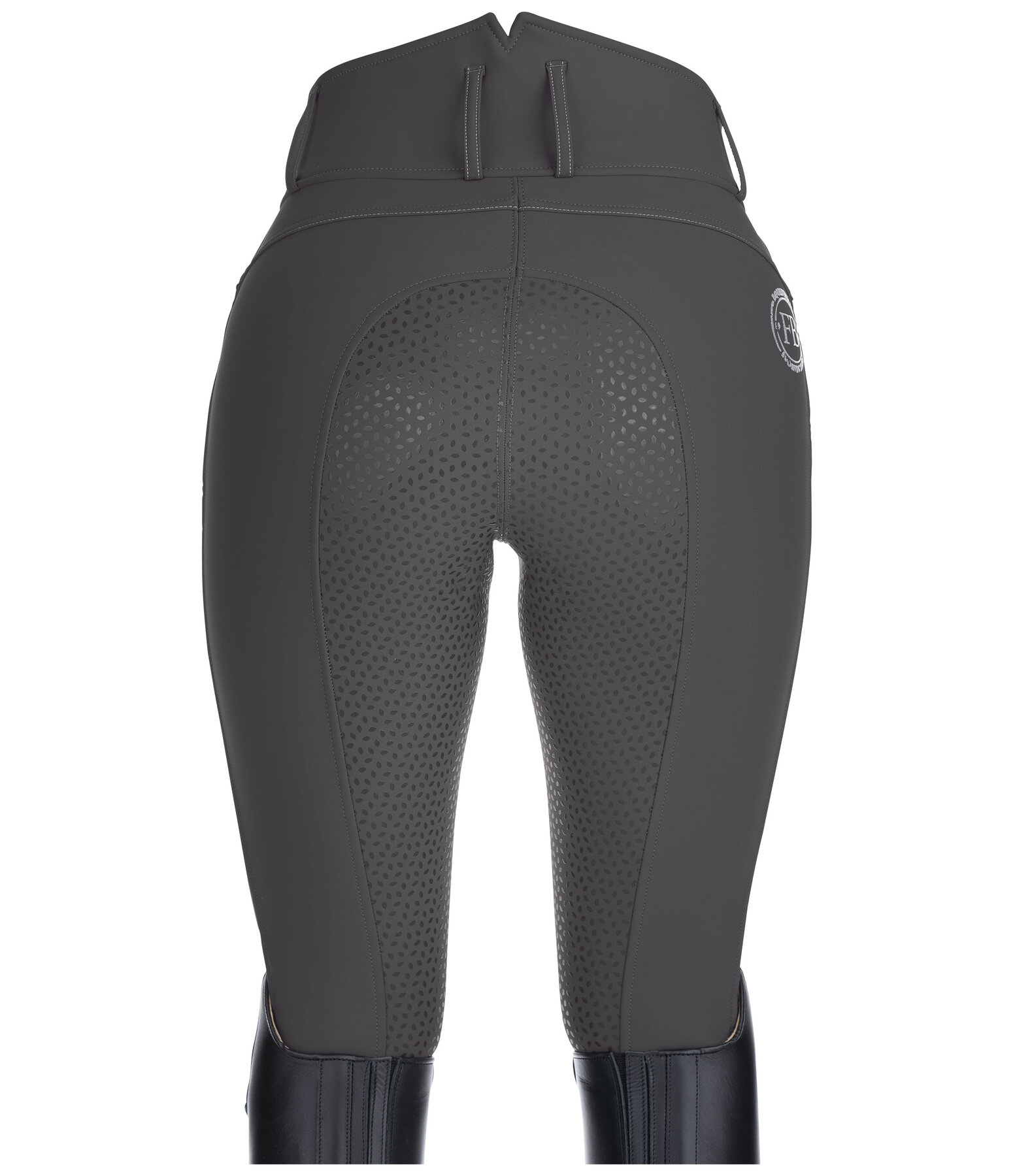 Grip-Hochbund-Softshell-Vollbesatz-Reithose Ariana