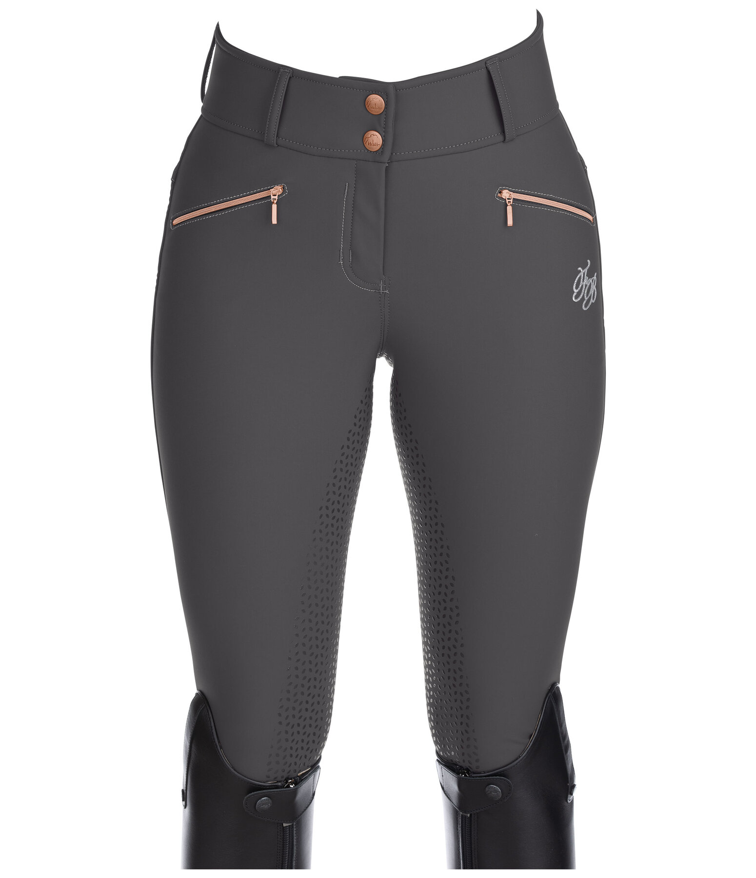Grip-Winterreithose High Waist Softshell Ariana
