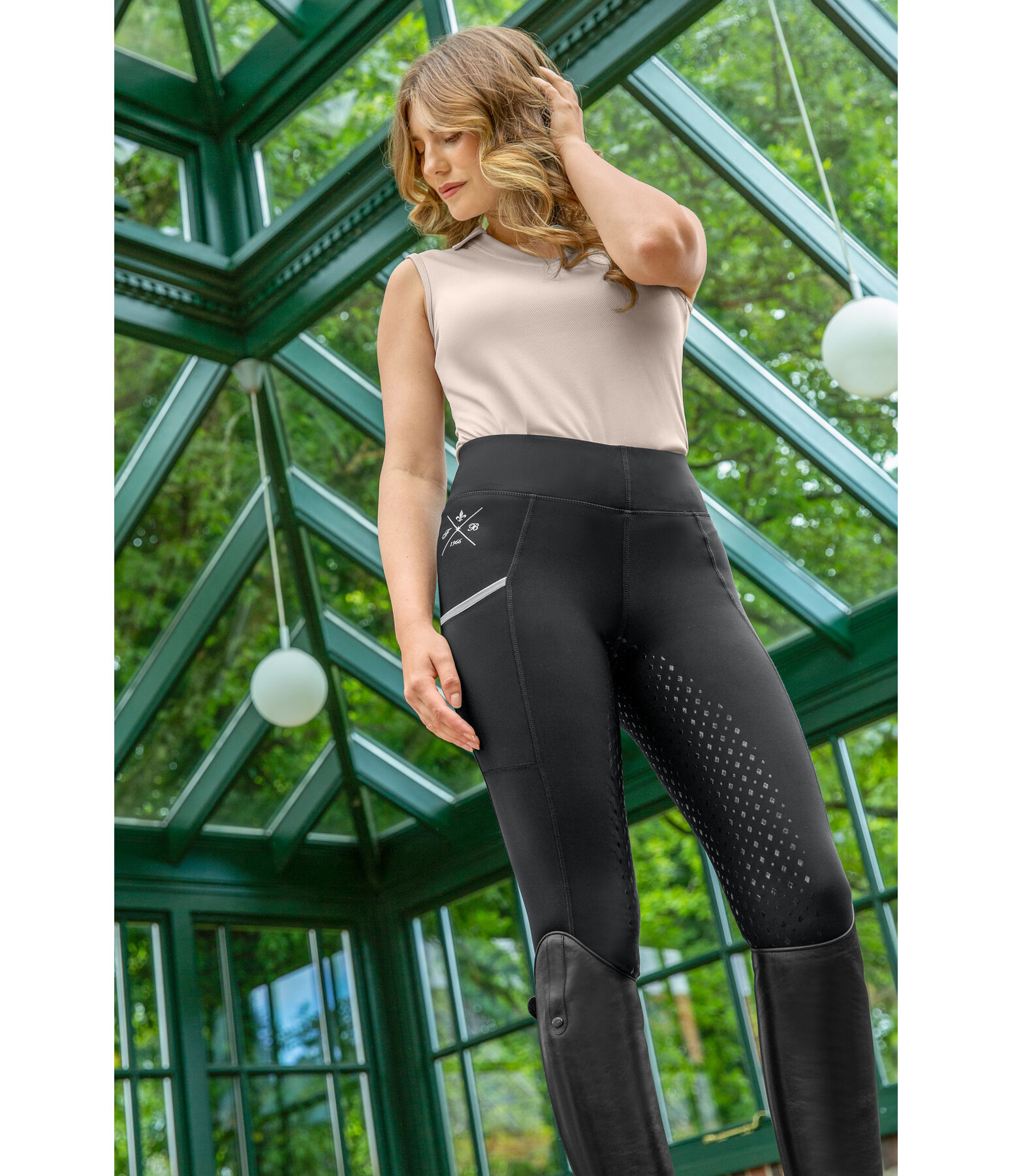 Grip-Vollbesatz-Reitleggings Liliana II