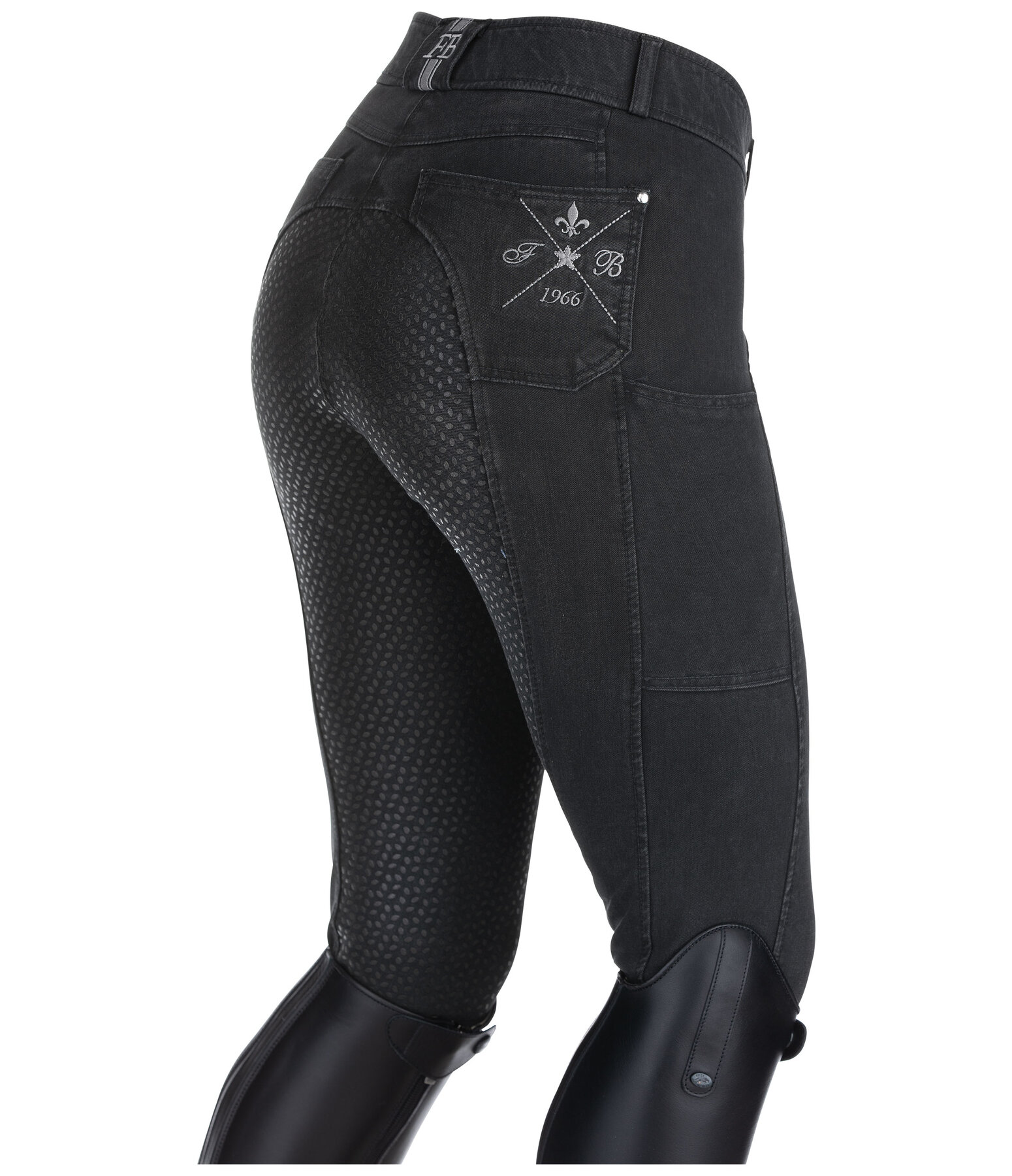 Grip-Jeansreithose Estelle