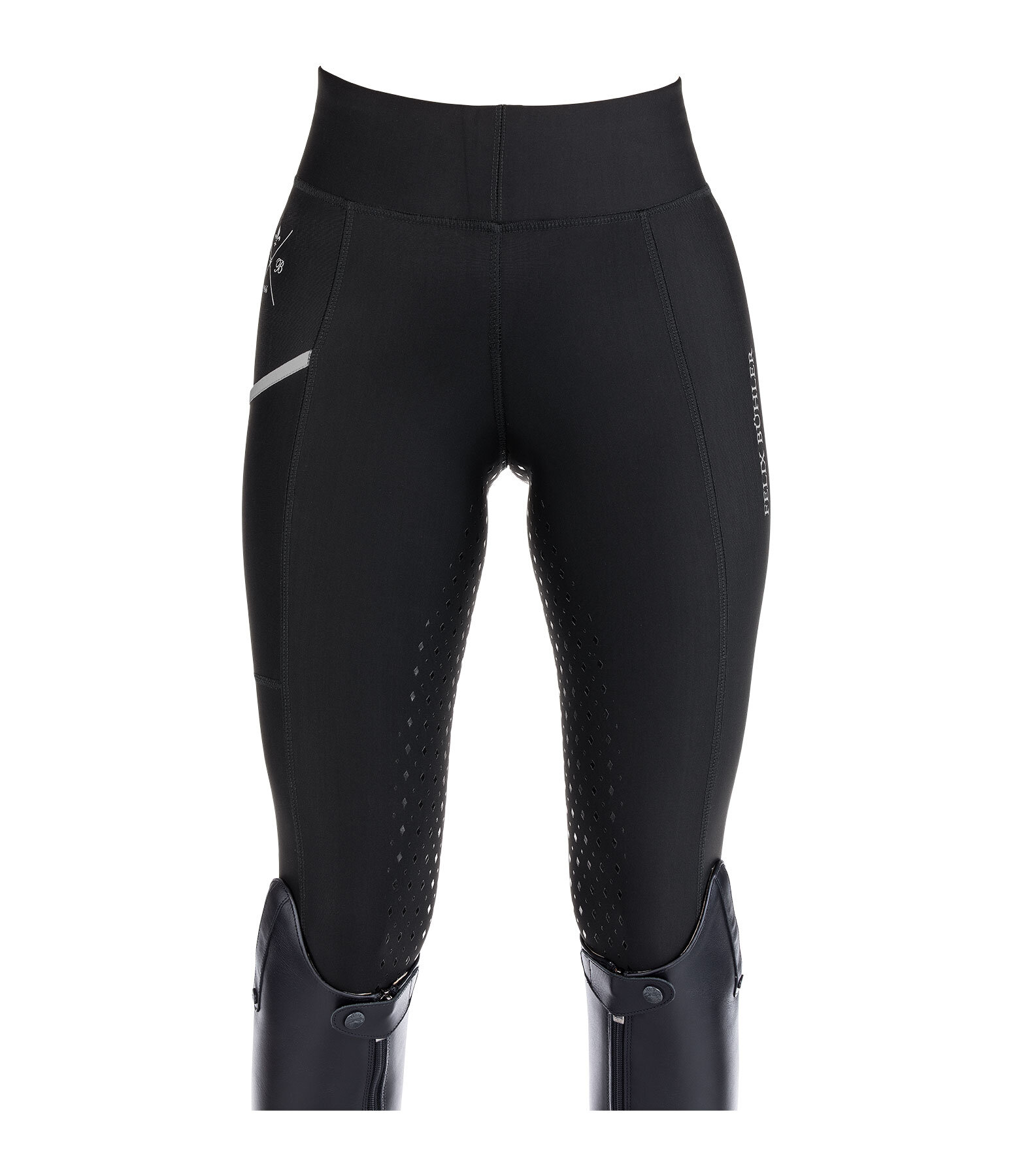 Grip-Vollbesatz-Reitleggings Liliana Compression