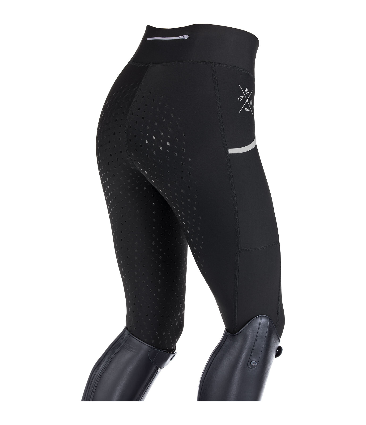 Grip-Vollbesatz-Reitleggings Liliana Compression