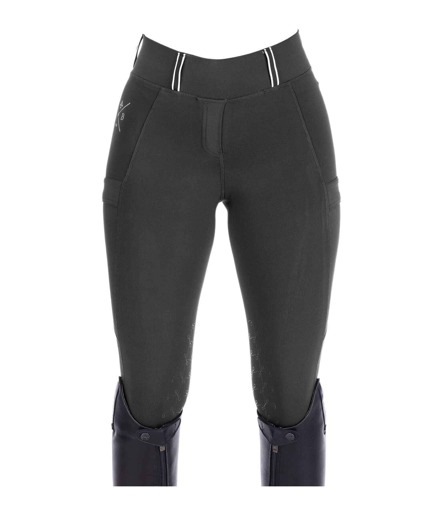 Grip-Kniebesatz-Reitleggings Sanna