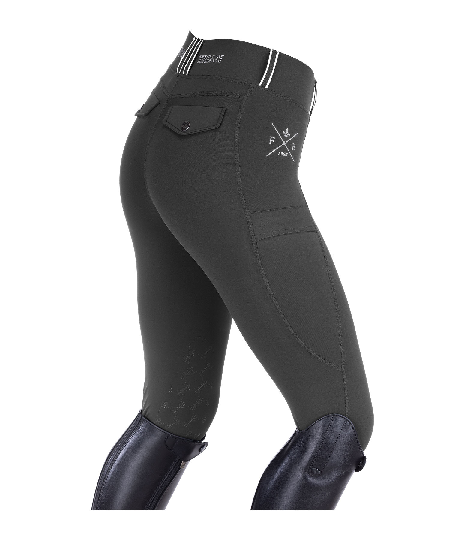 Grip-Kniebesatz-Reitleggings Sanna