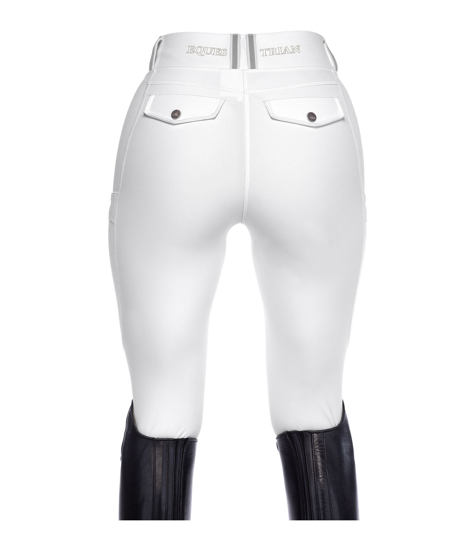 Grip-Reitleggings Kniebesatz Sanna