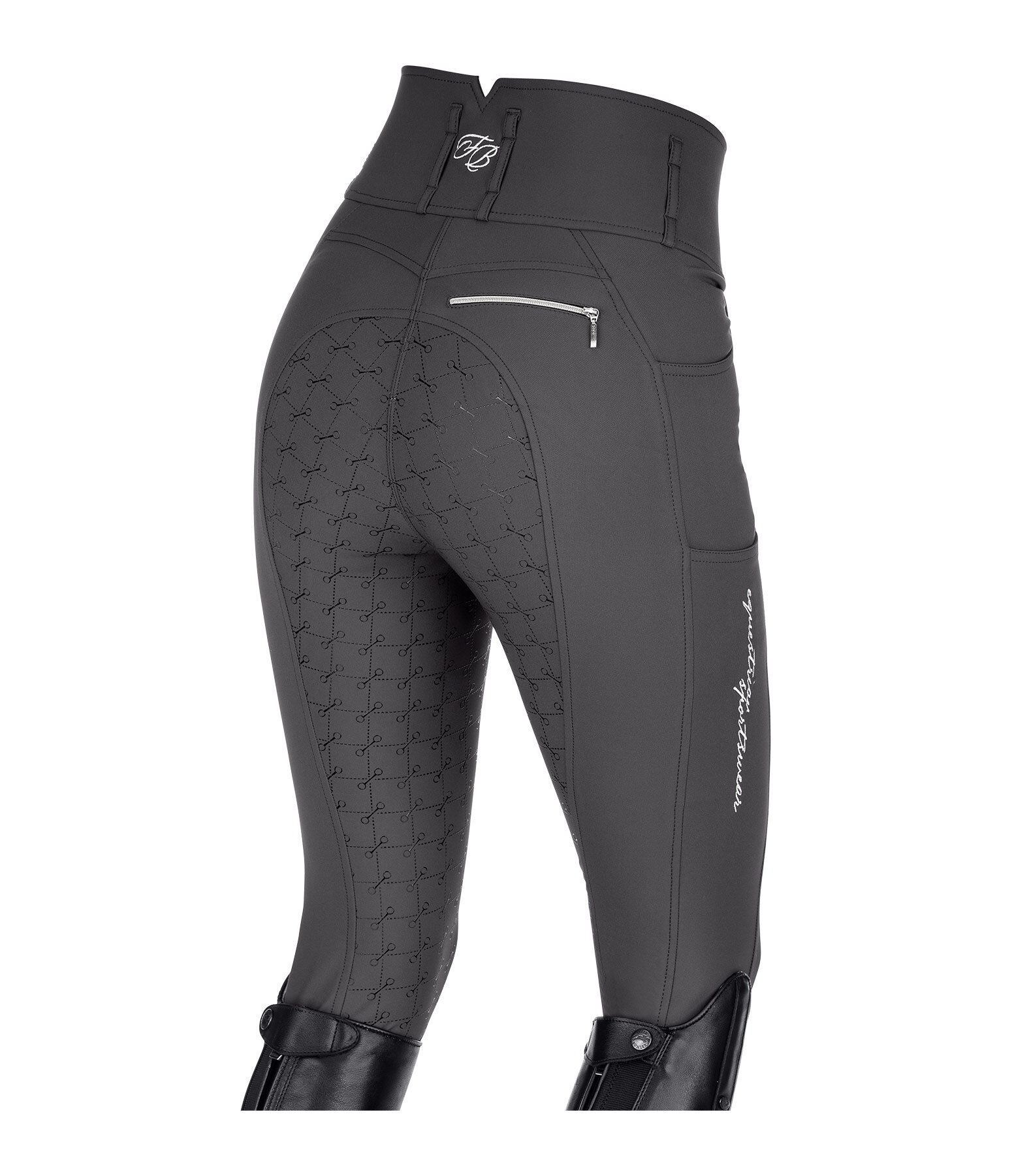 Grip-Reithose High Waist Tabea
