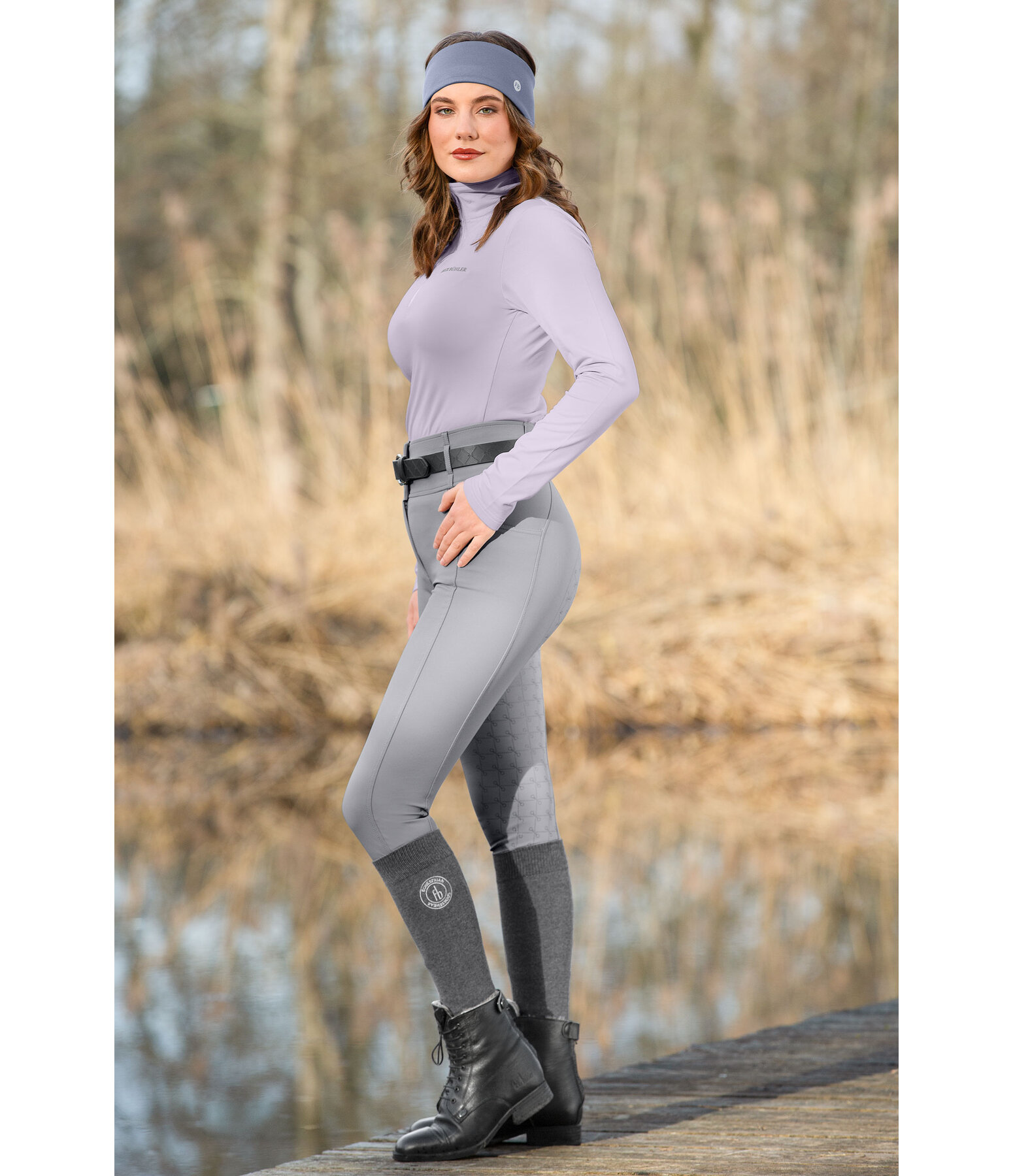 Grip-Reithose High Waist Tabea