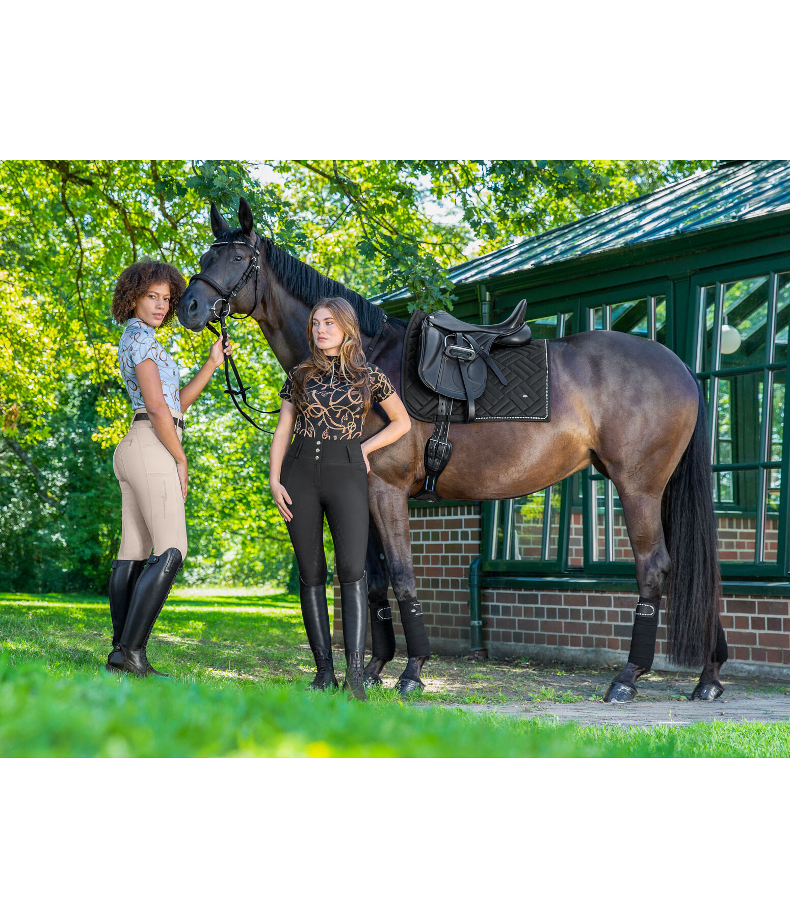 Grip-Reithose High Waist Tabea