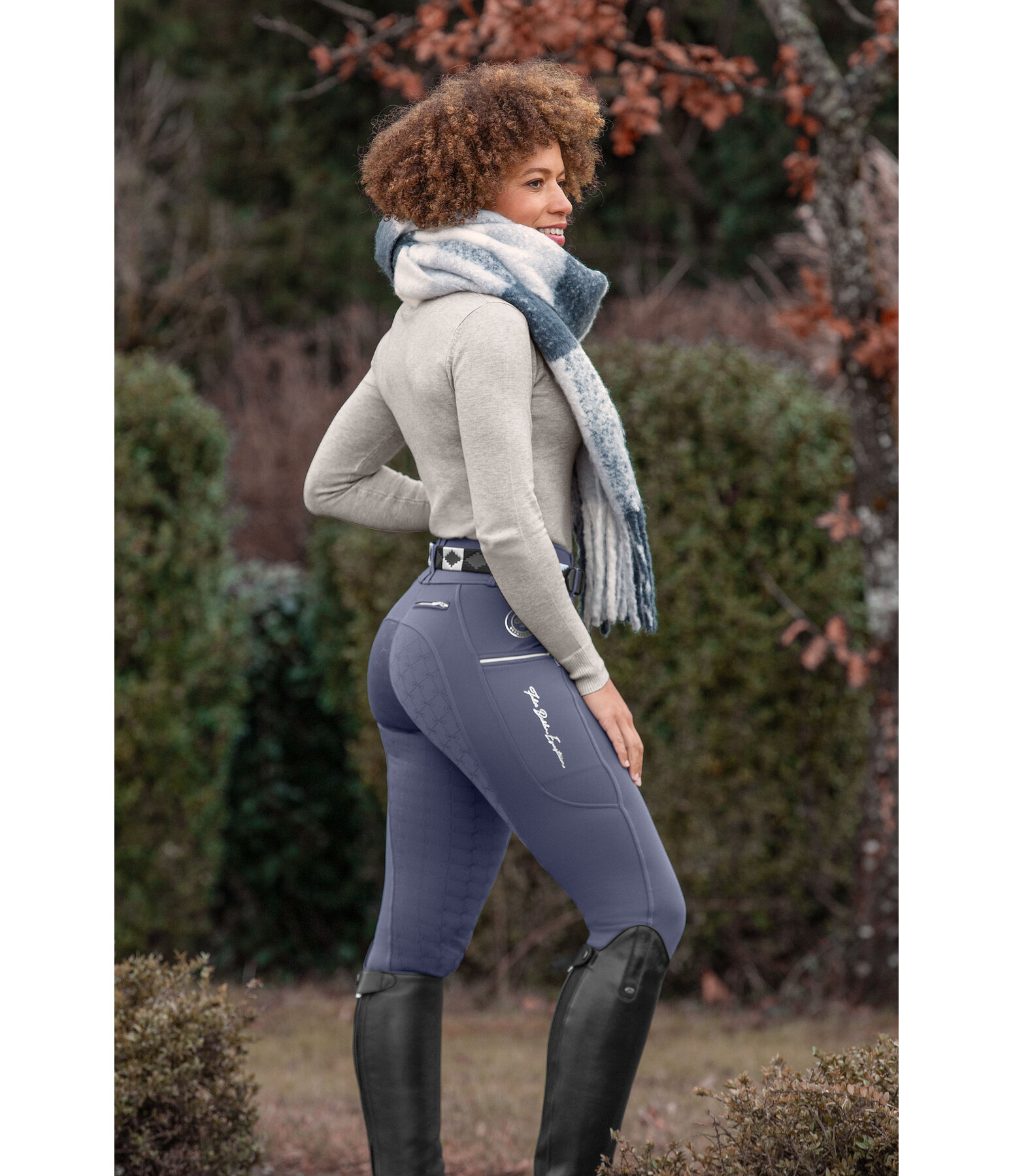 Hybrid Grip-Winterreithose Cheyenne