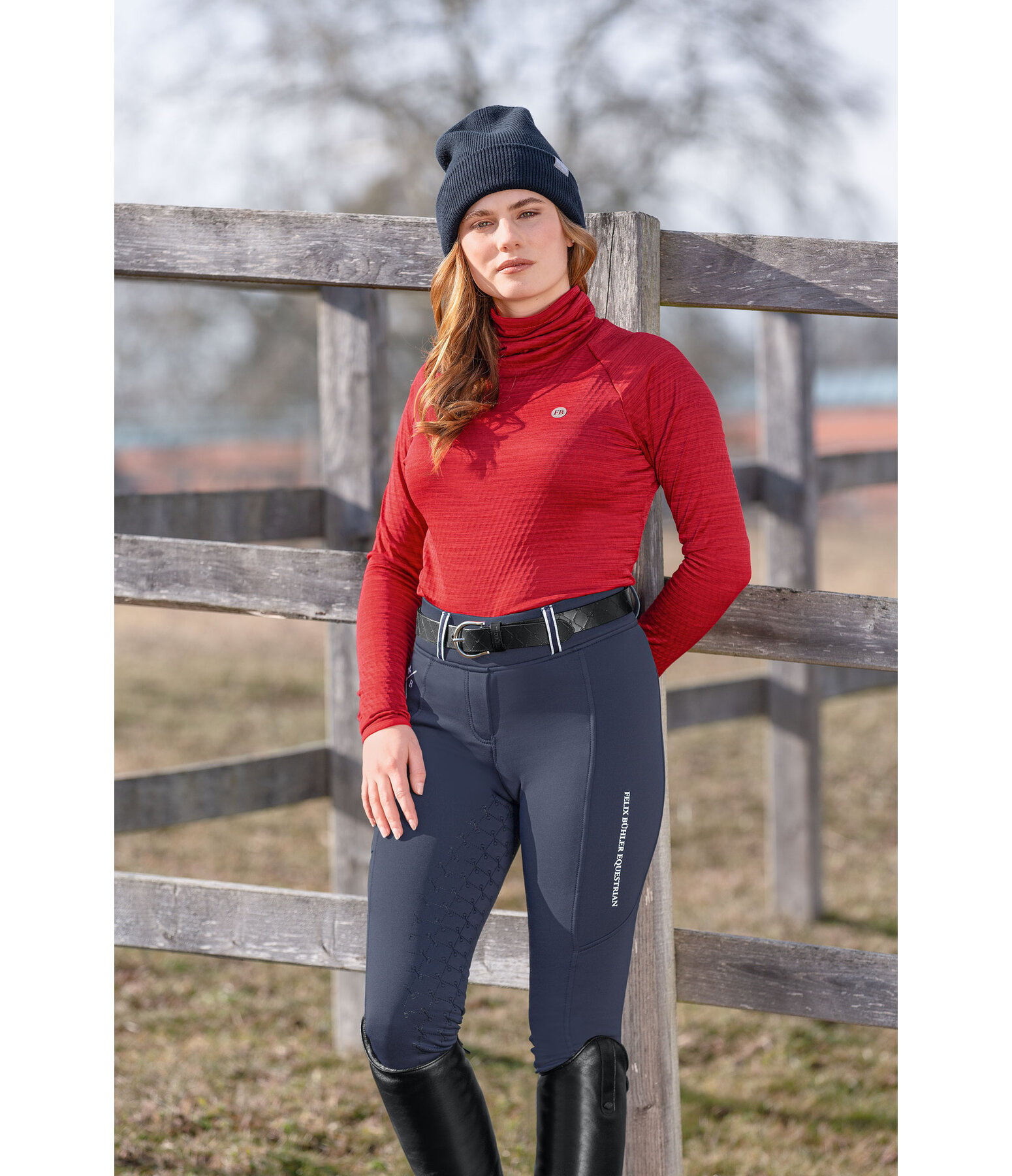 Grip-Winterreitleggings Juliette
