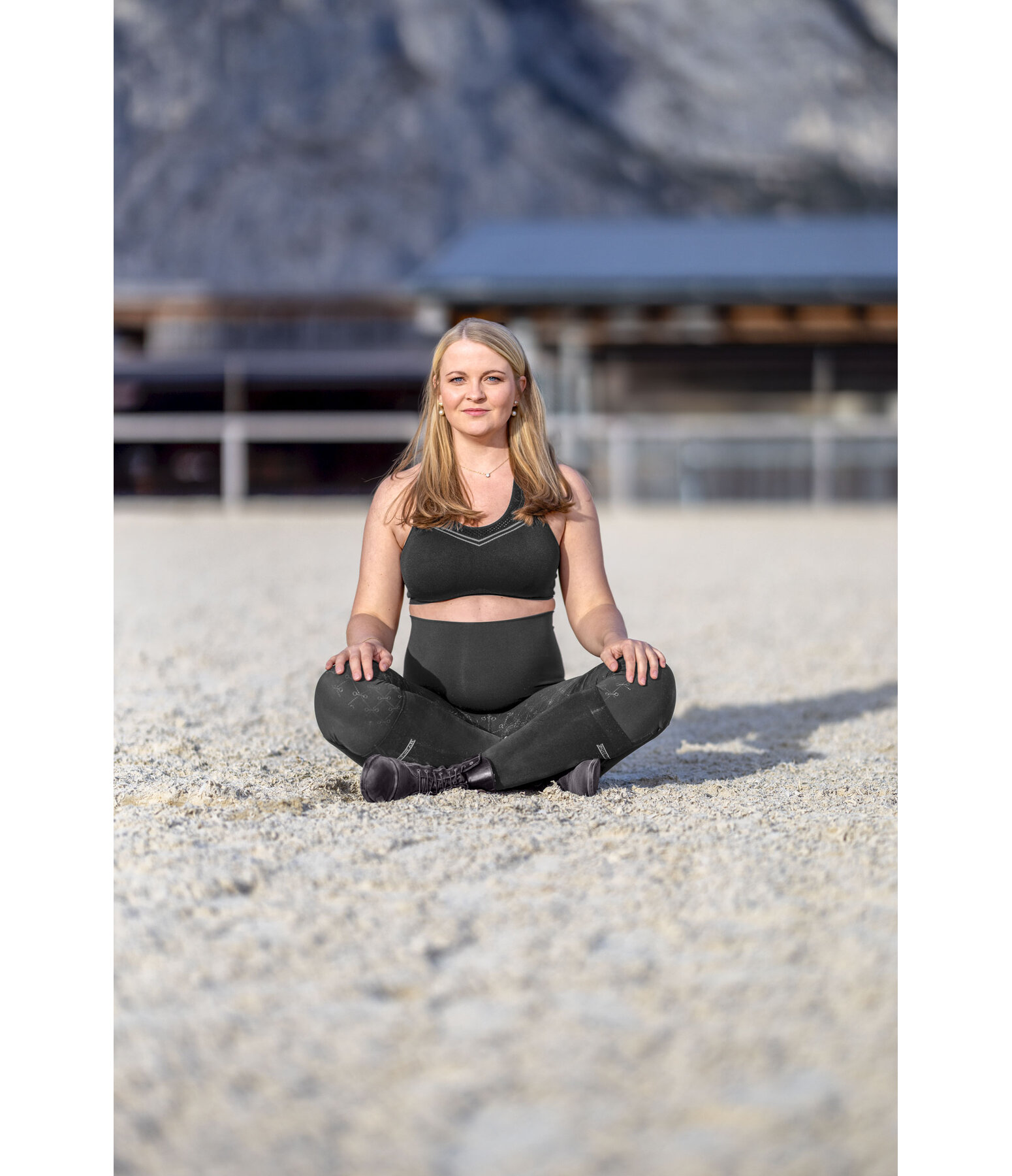 Grip-Winter-Schwangerschaftsreitleggings Elisabeth