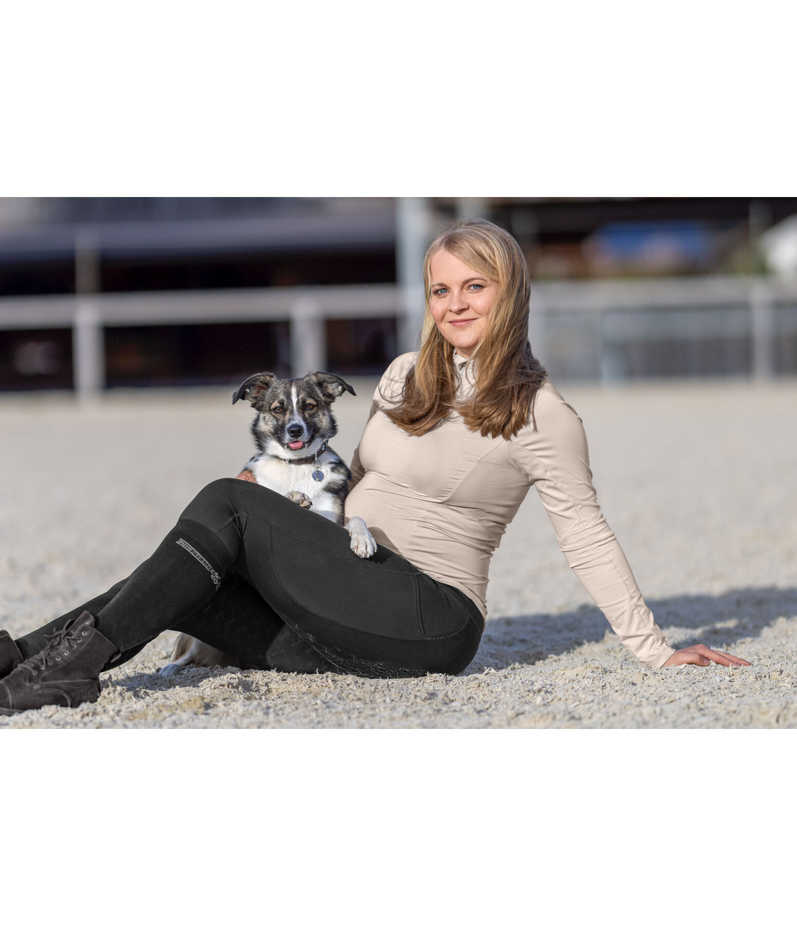 Grip-Winter-Schwangerschaftsreitleggings Elisabeth