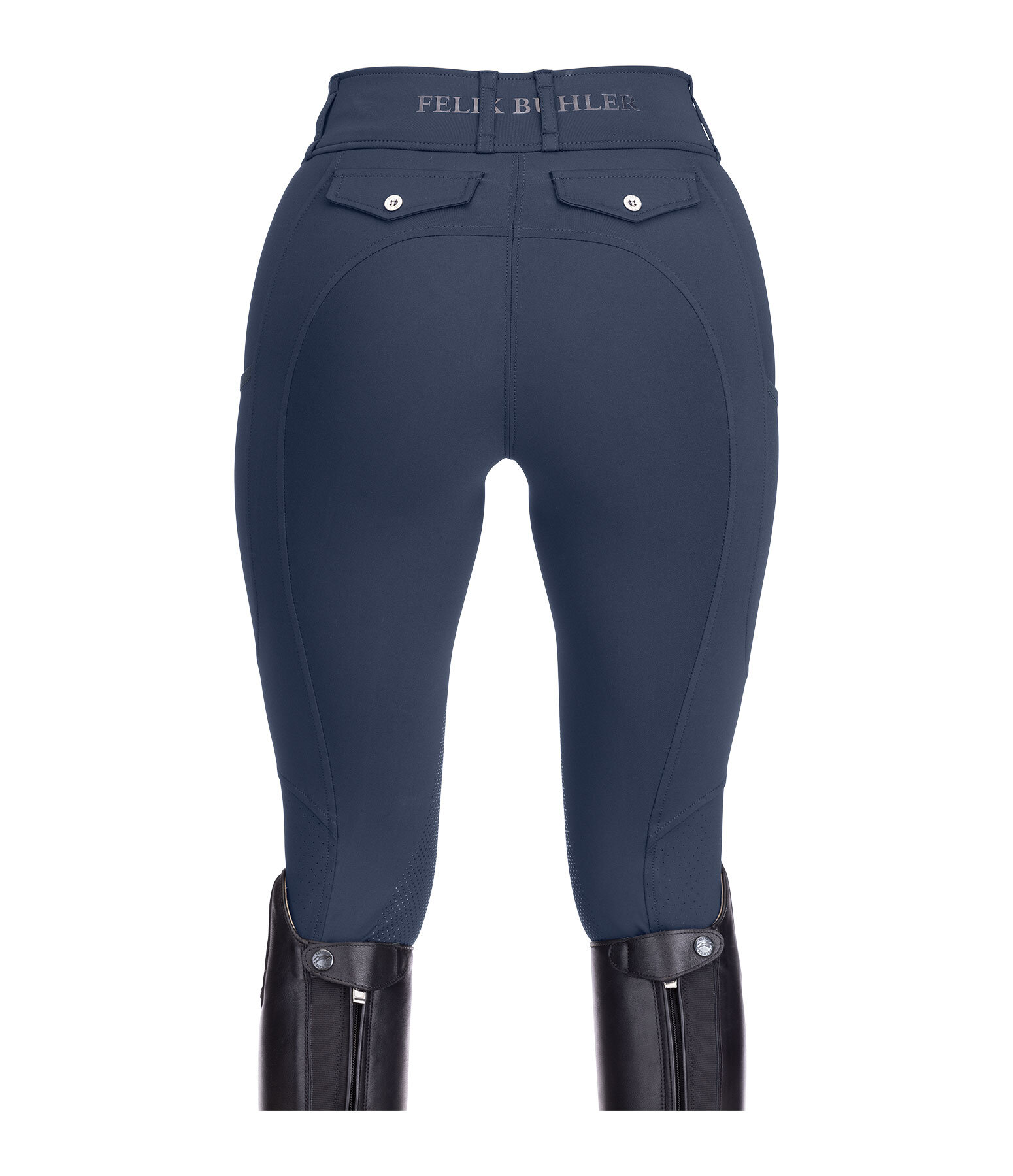 Hybrid Grip-Reithose Kniebesatz Mesh Romy